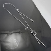RHYTHMIC HORSESHOE LARGE with CROSSES NECKLACE #1 with GODSIZE® I.D. TAG / リズミックホースシュー・L ウィズ クロス #1ネックレス ゴッドサイズ® I.D.タグ