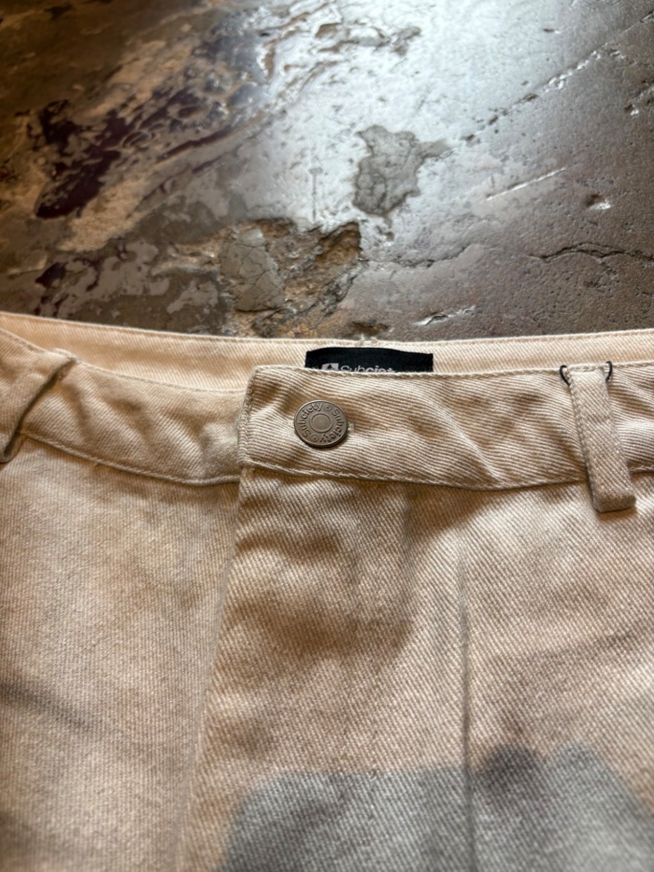 Subciety / Faded madonna denim pants / DENIM PANTS / DENIM / デニム / WHITE / 153-01217 - 4
