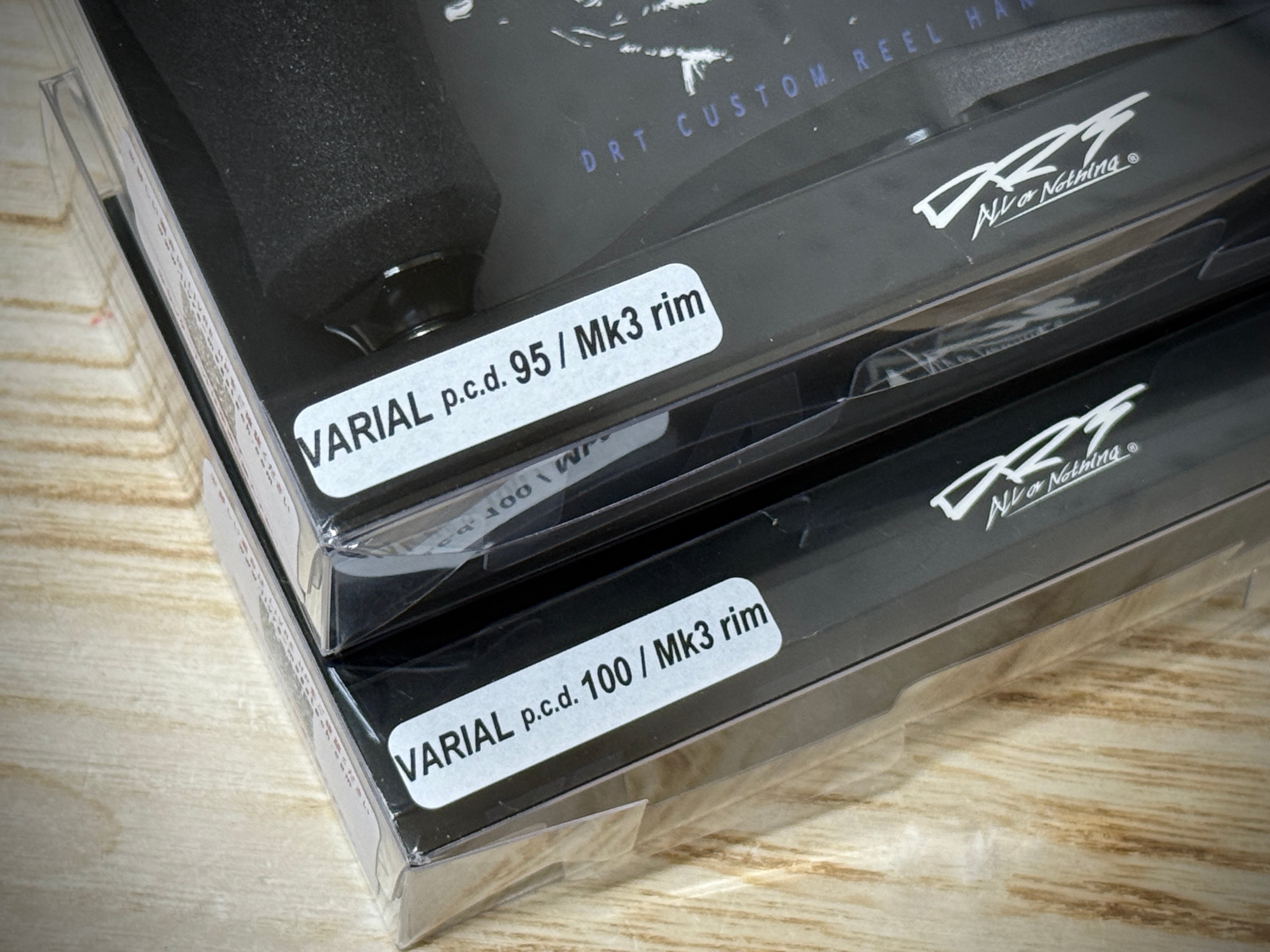 新品未使用 DRT VARIAL 95 / Mk3 rim BLACK DRT VARIAL 95/100 Mk-3 rim | Fishing Tackle BLUE MARLIN