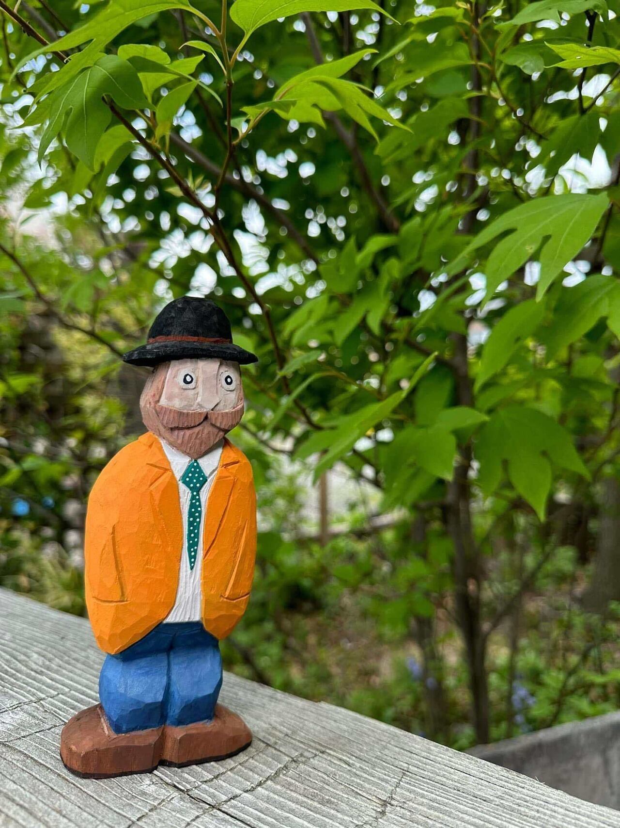 森の紳士 オジサン人形 【スモール】 | 八ヶ岳グリーンウッドワーク研究所