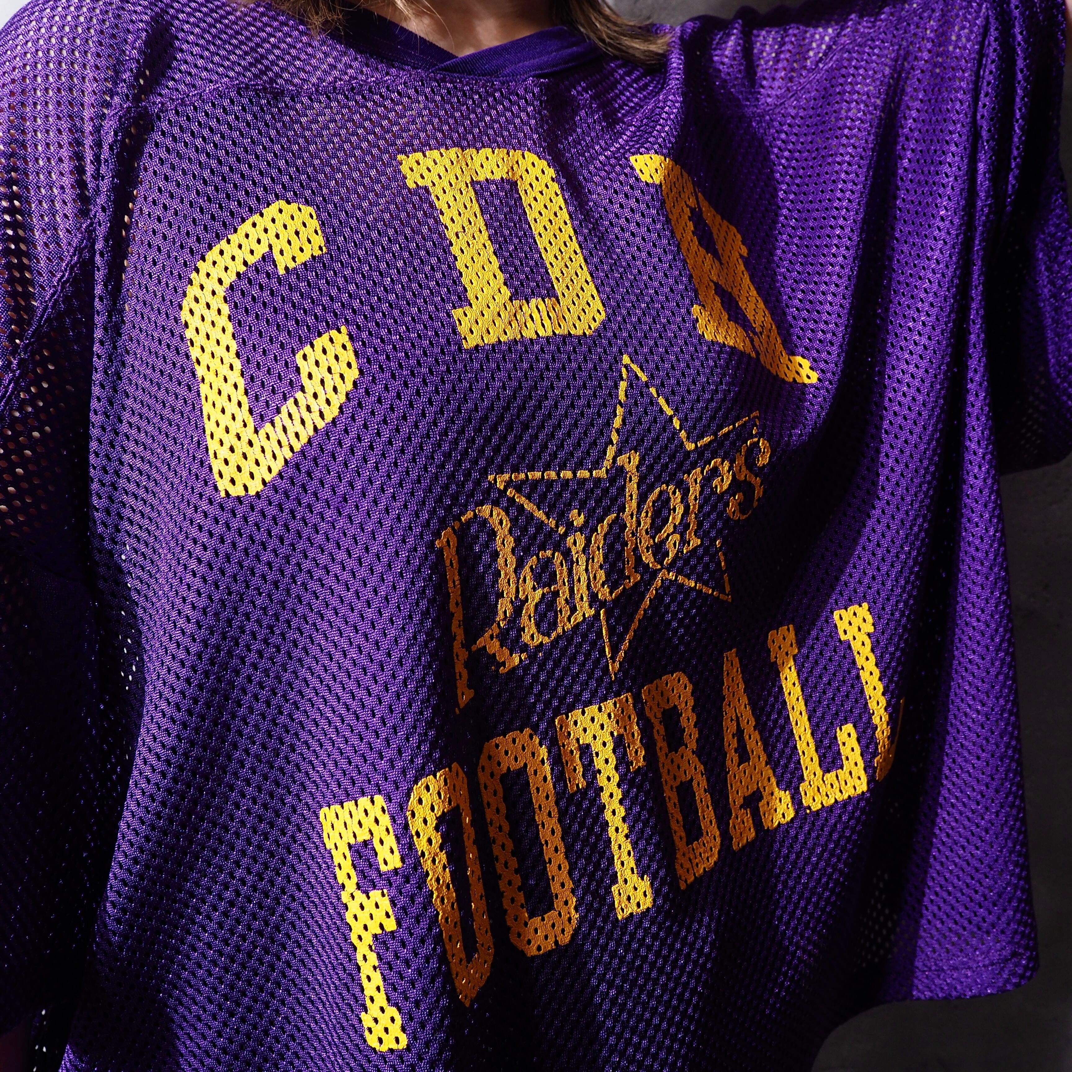 1990s ” Wilson ” ” CDH Raiders ” Short length mesh game Tee