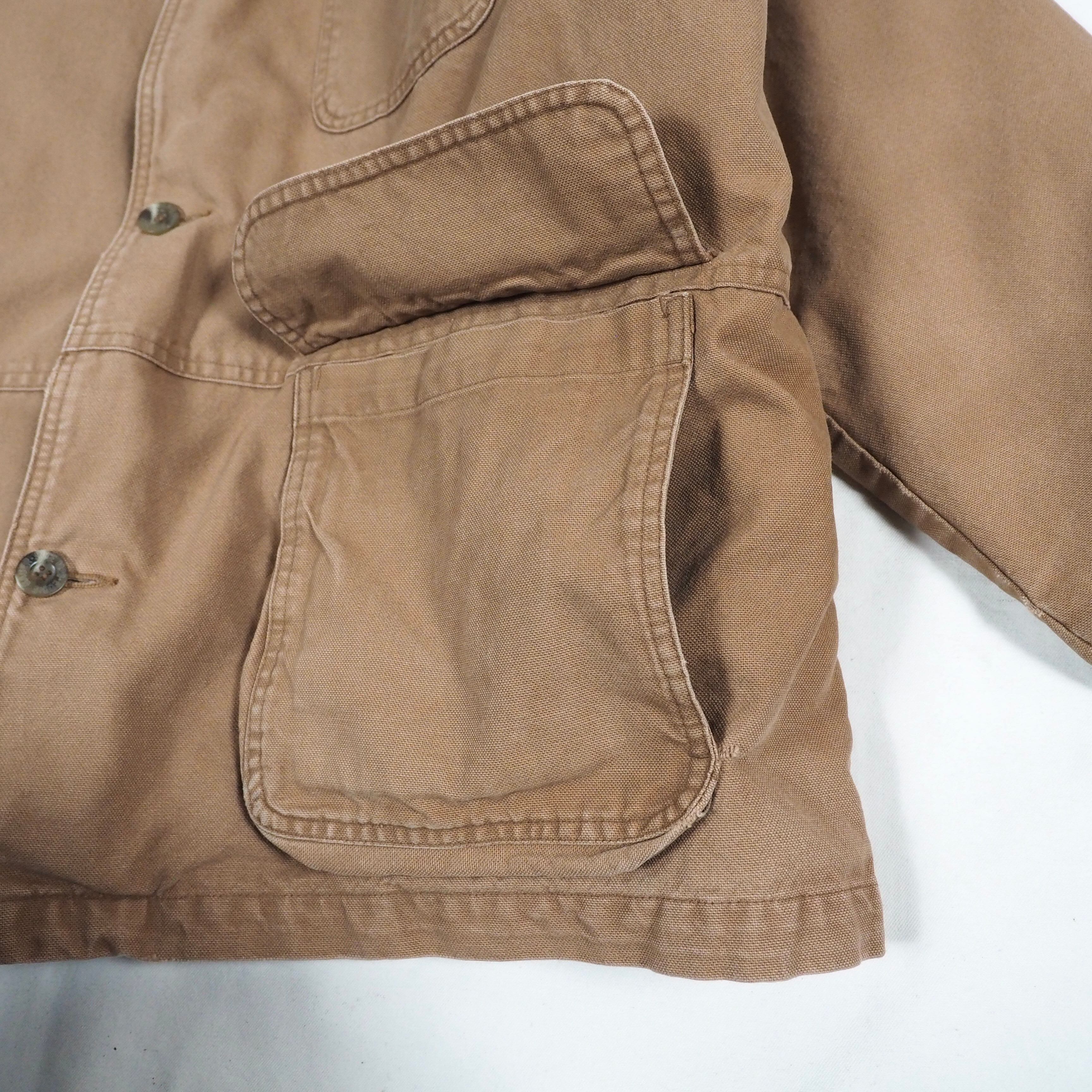Eddie Bauer detachable goose down lined hunting jacket M 90s