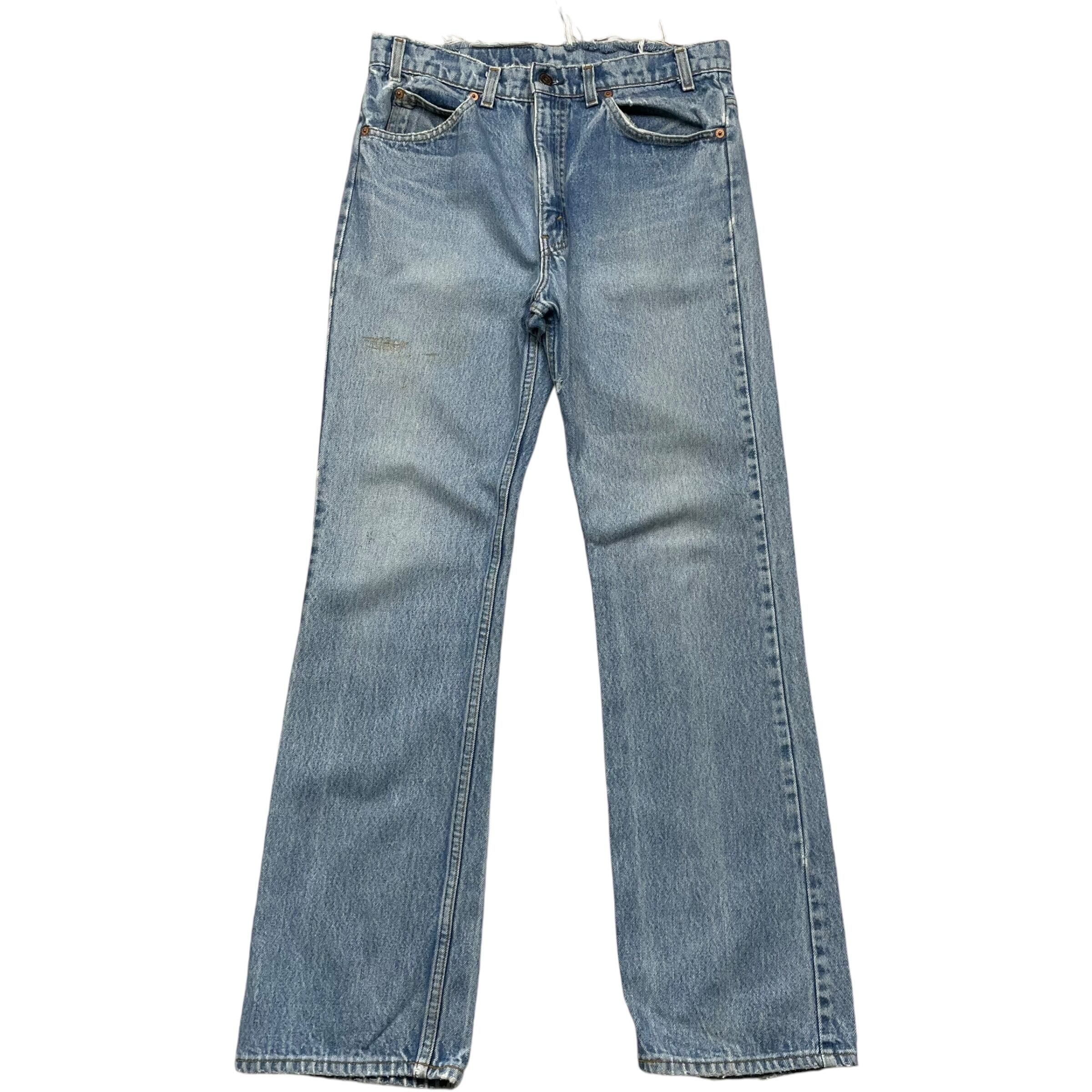 《実寸W33 L31》Levi's リーバイス 517 デニムパンツ フレアパンツ USA製 90年代 vintage no.4956