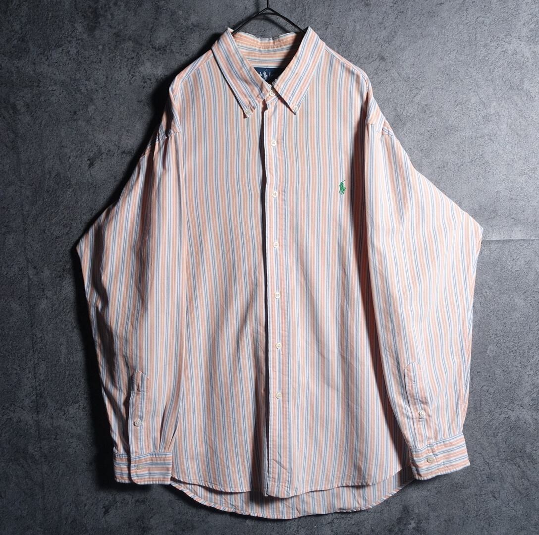 "Ralph Lauren" striped pattern long shirt