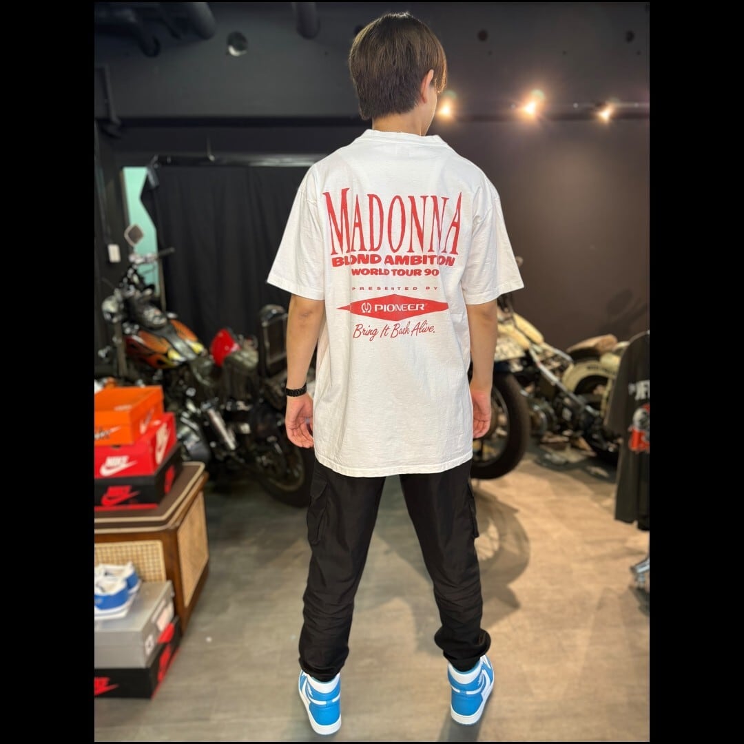 MADONNA】マドンナ「BLOND AMBITION Tour」ヴィンテージTシャツ