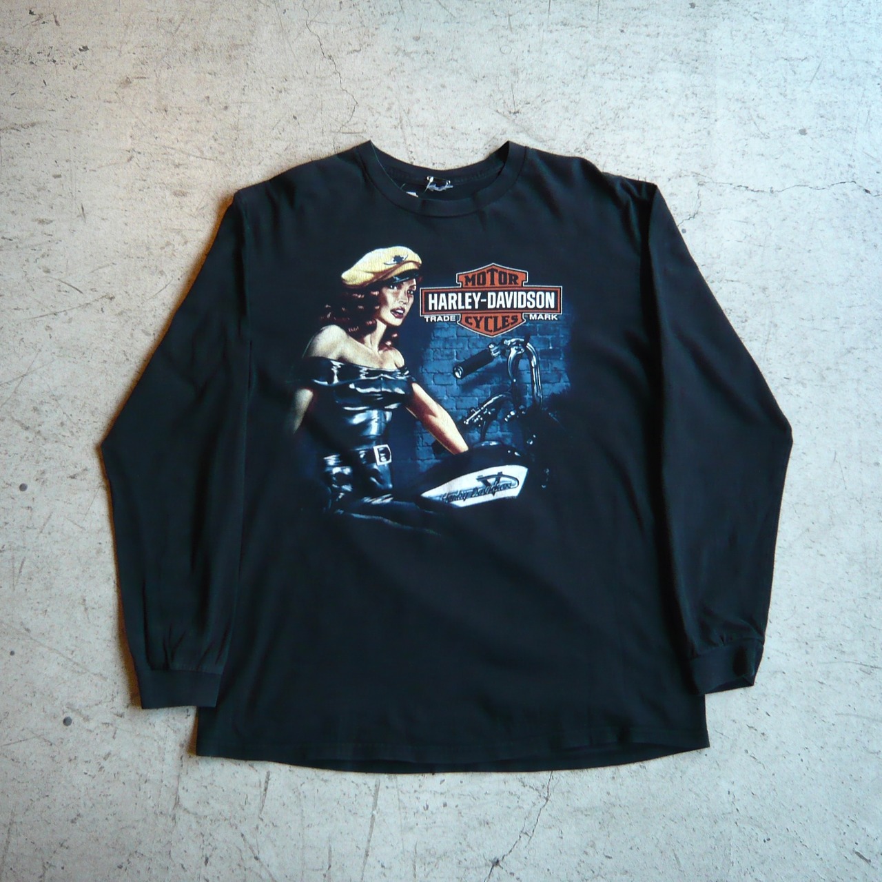 00s HARLEY-DAVIDSON ハーレー LS Tシャツ