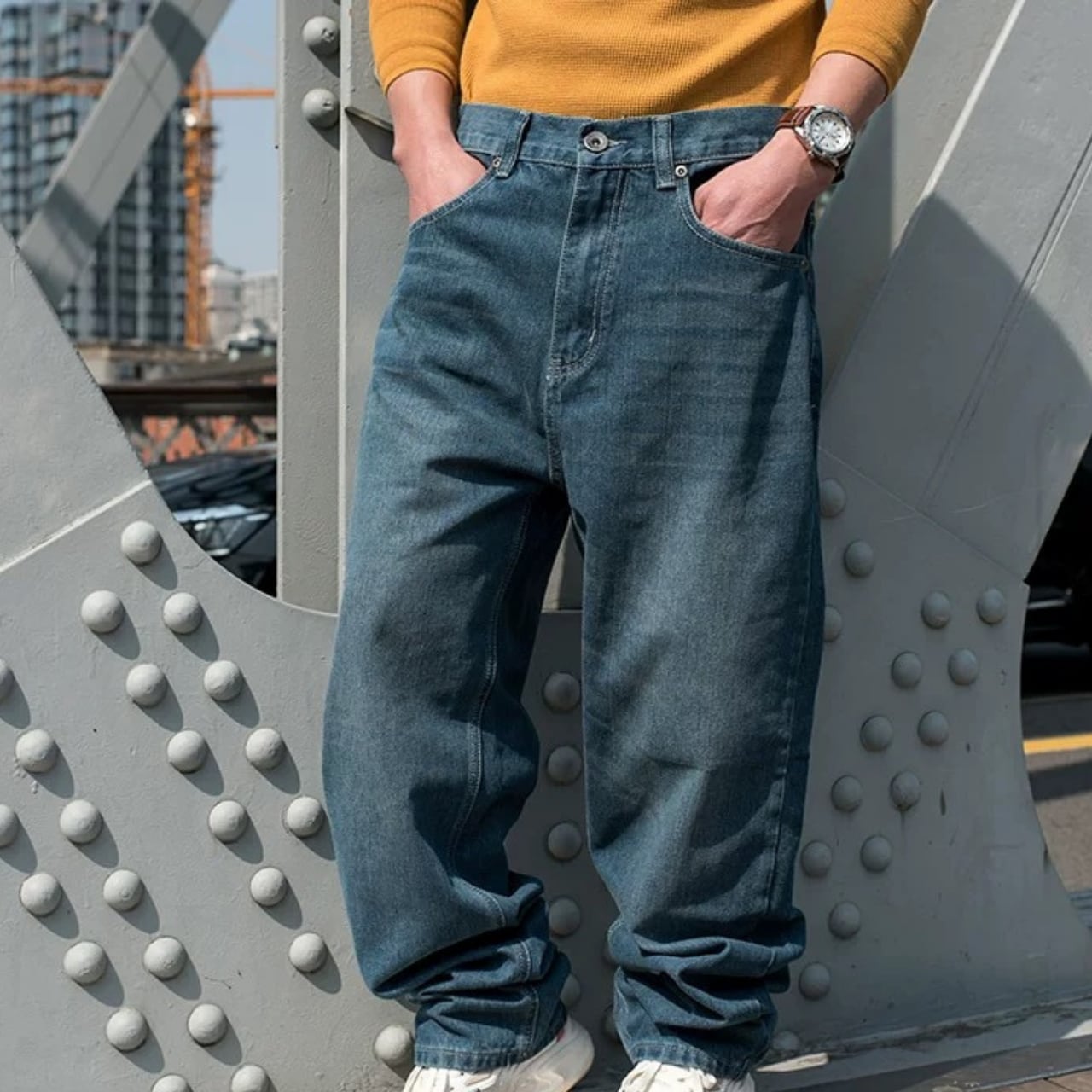 ワイドレッグ パンツ ルーズフィット 00072