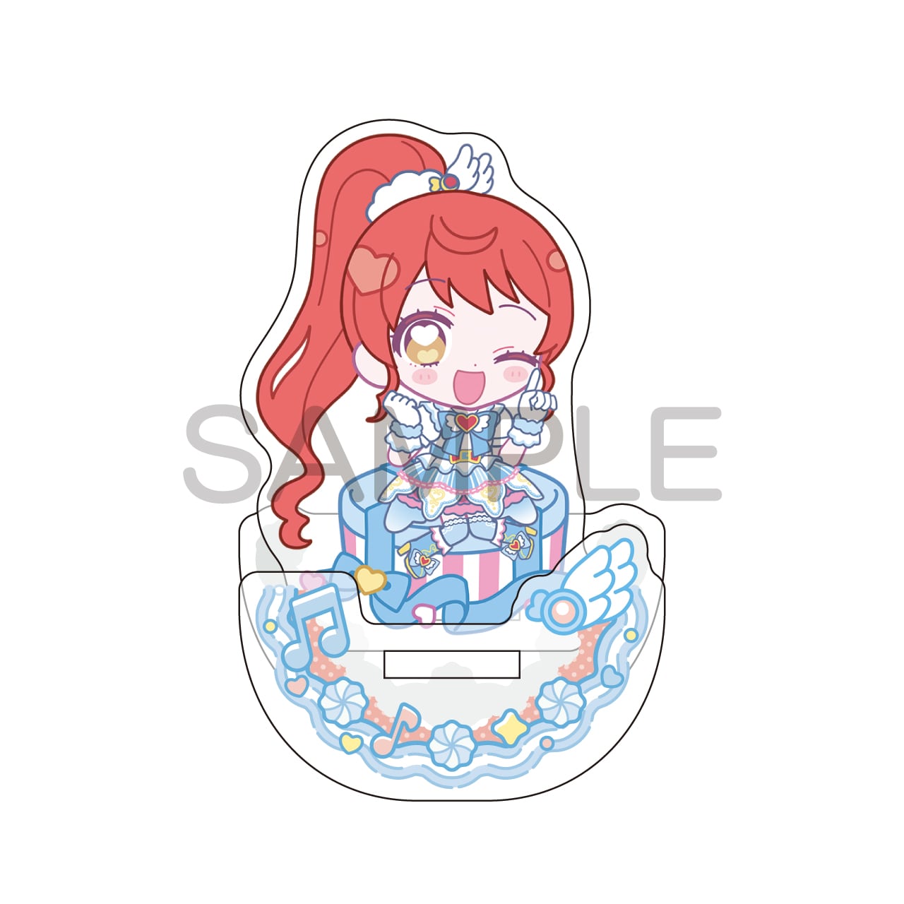 プリパラ きゃらっぴん ゆらゆらアクリルスタンド みかん