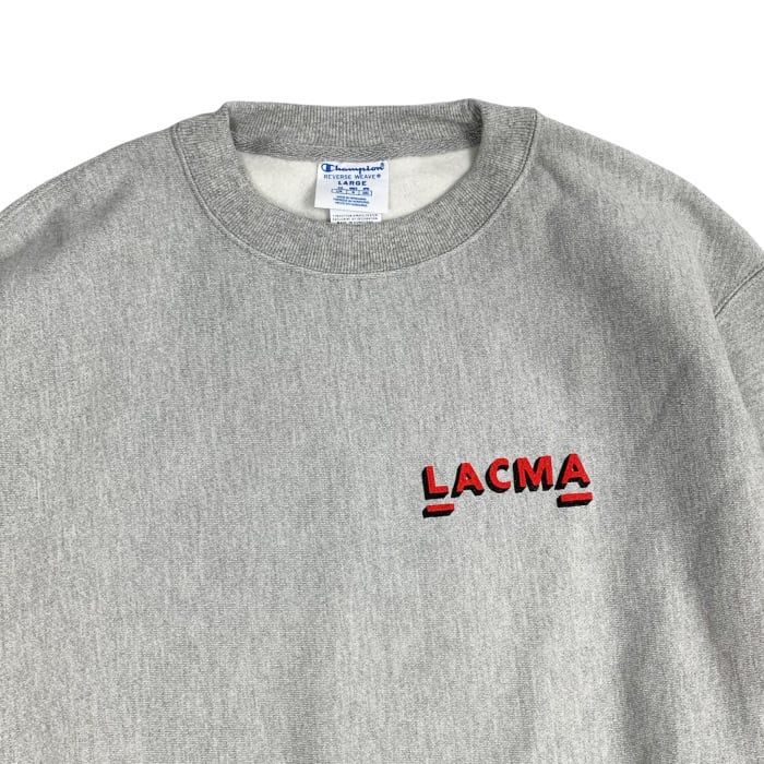 LACMA チャンピオン リバースウィーブスウェット grey サイズXL