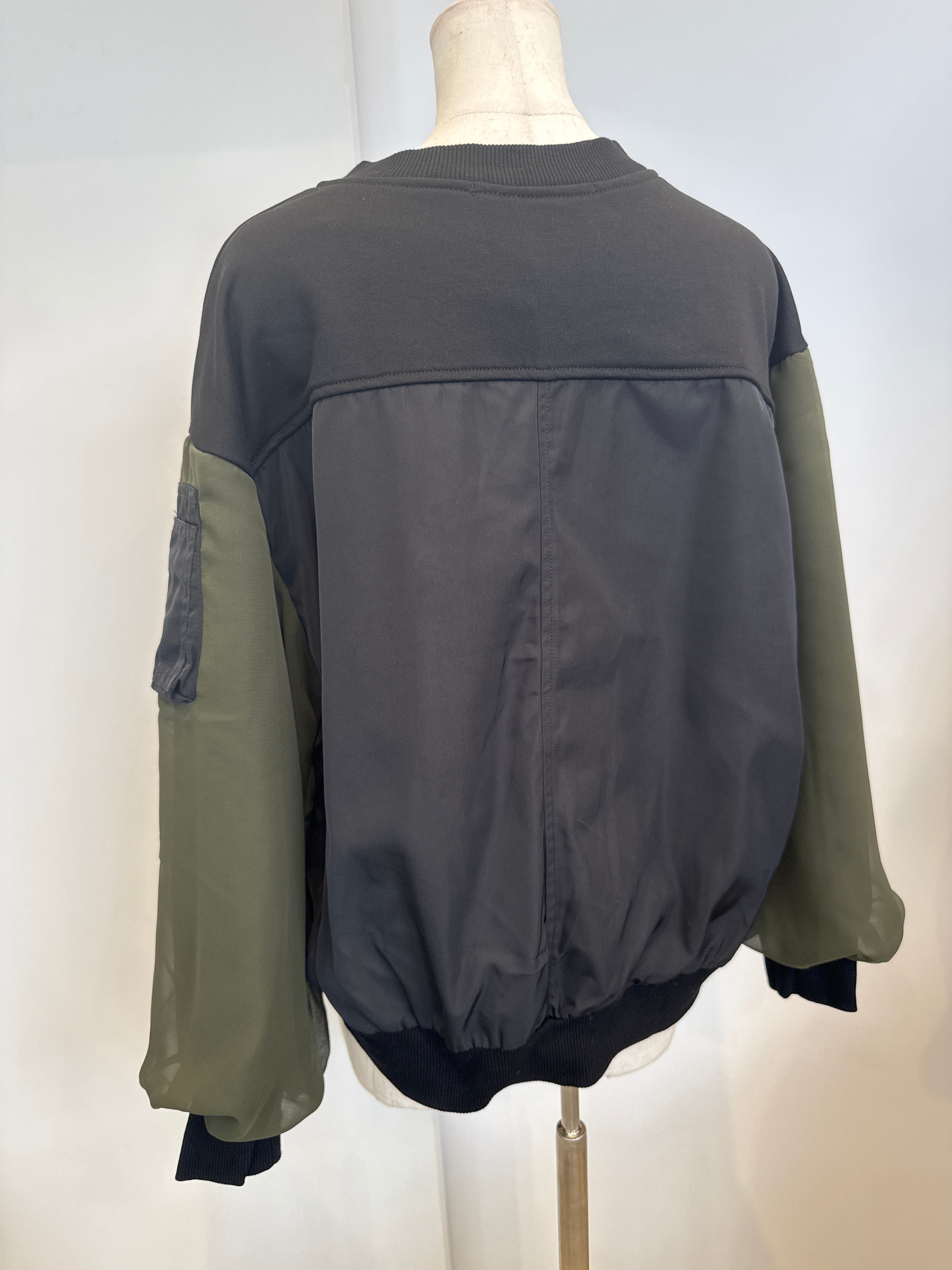 【SELECT】MA-1シアースリーブプルオーバー