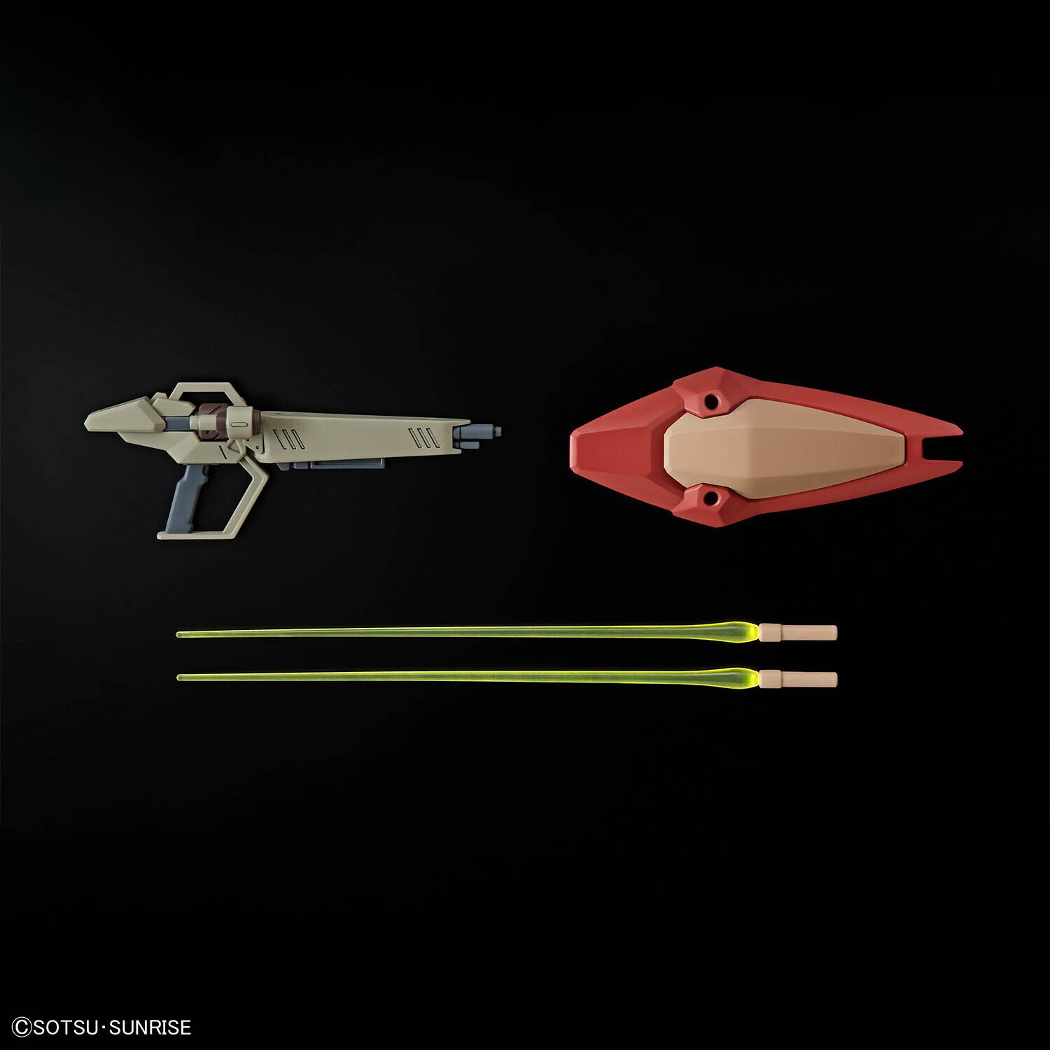 BANDAI 1/144 HG メッサーM01型 (ガウマン機) 「機動戦士ガンダム 閃光