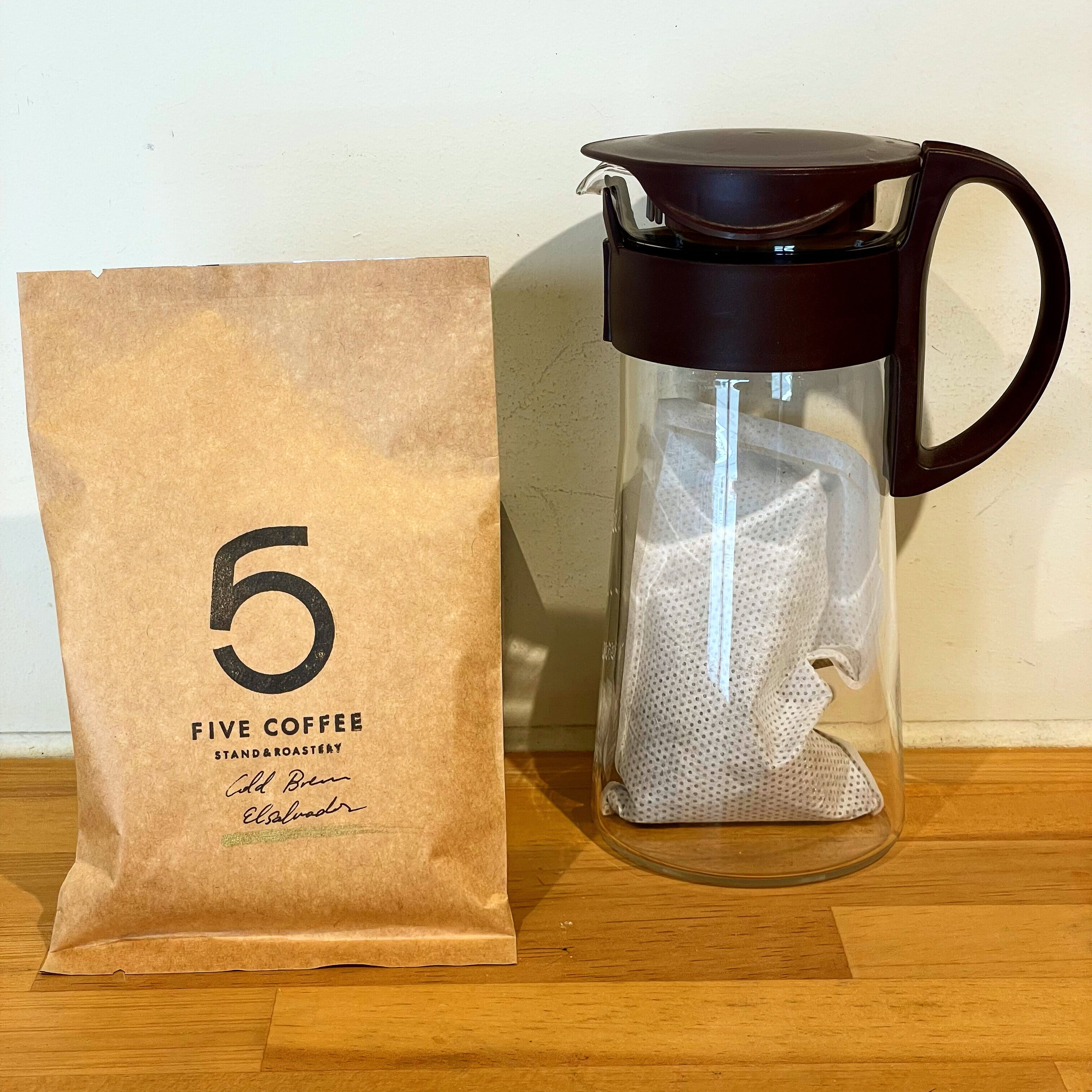 水出しアイスコーヒー用バッグ コロンビア | FIVE COFFEE