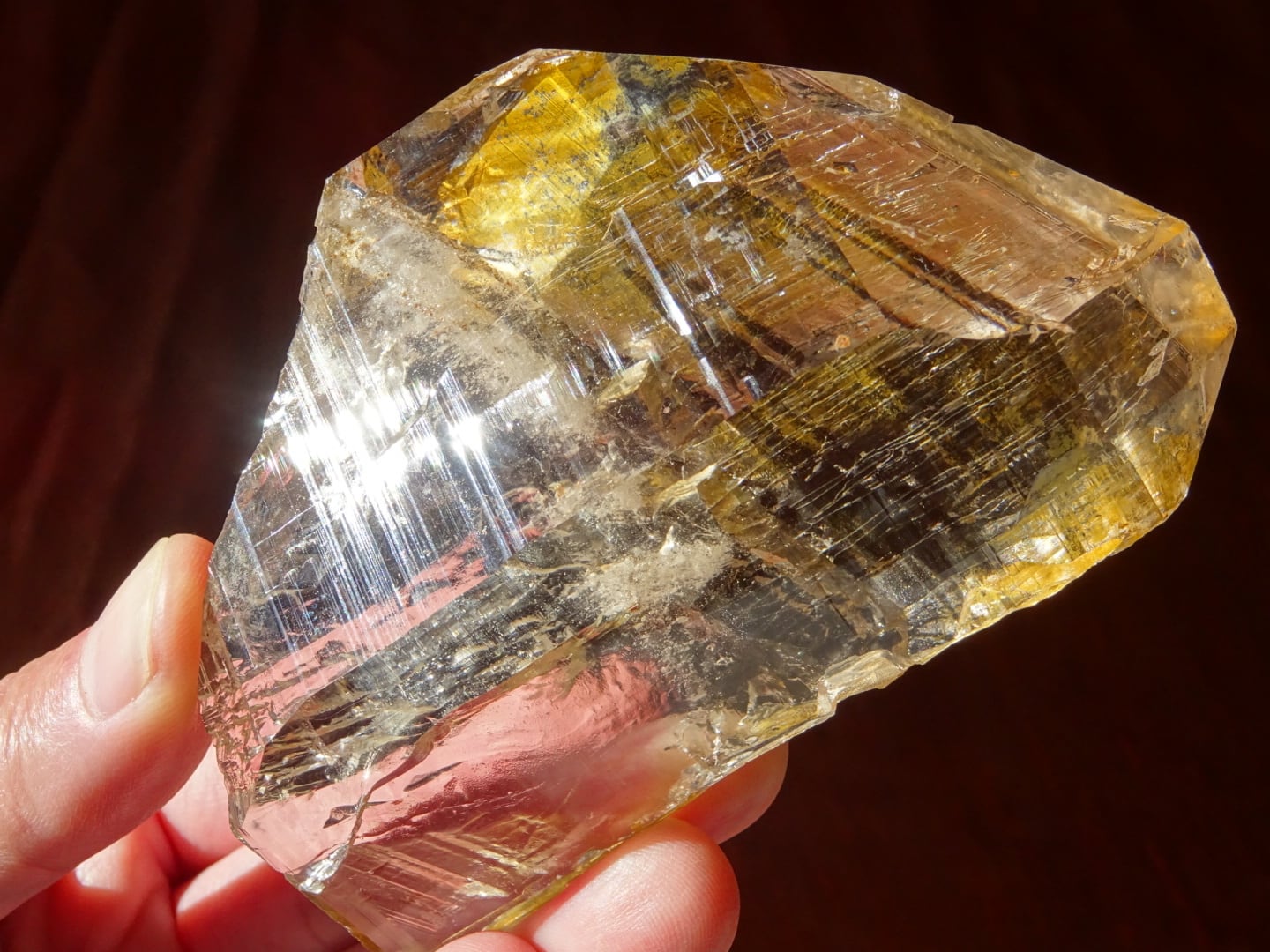 スカルドゥのゴールデンクリアクリスタル(High Quality) ~Clear Gold~