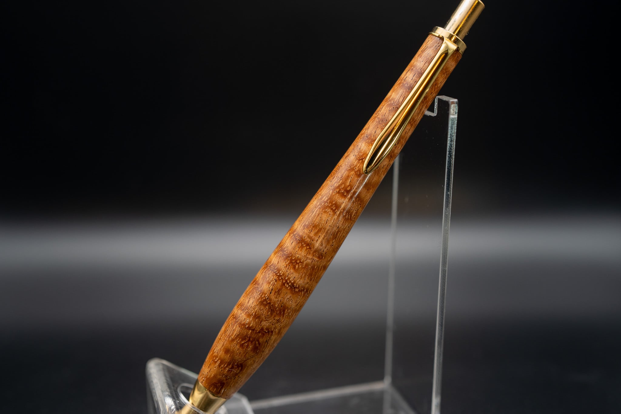 杢の芸術】 アフゼリア キシレイ gold MP | 木軸ペン工房 金杢犀