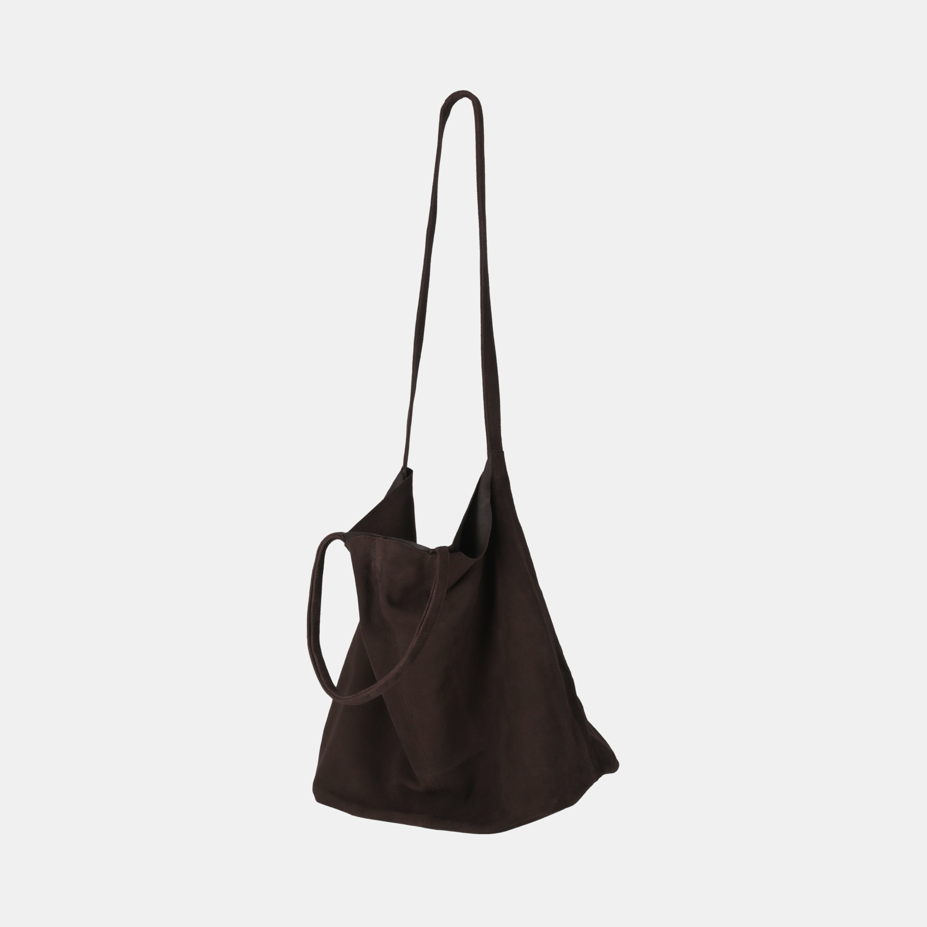 3WAY LARGE TOTE（L）OIL SUEDE DARK CHOCO | Morphee（モルフェ）