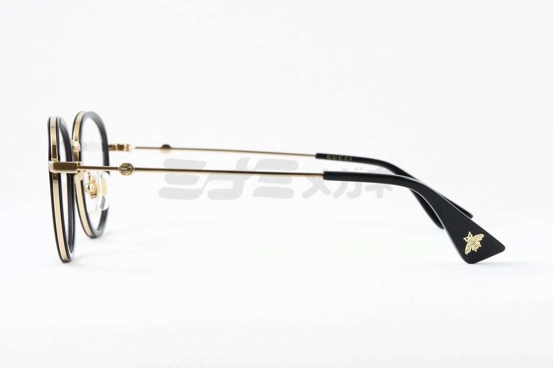 GUCCI メガネ GG0608OK 001 ボストン セル巻き グッチ GGアイコン ビー