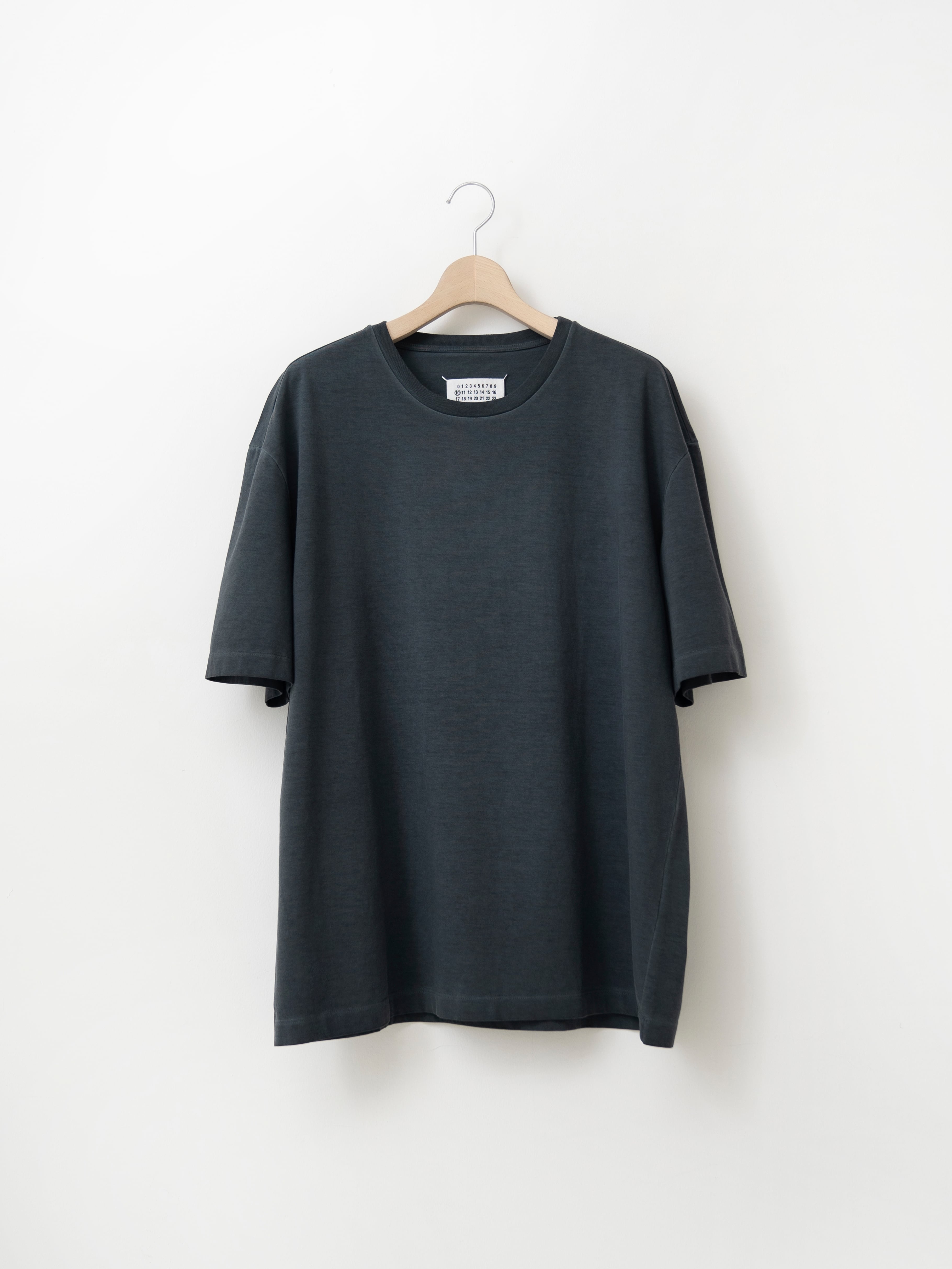 MAISON MARGIELA OVERSIZE GMT DYE T-SHIRT Washed Black S50GC0646 
