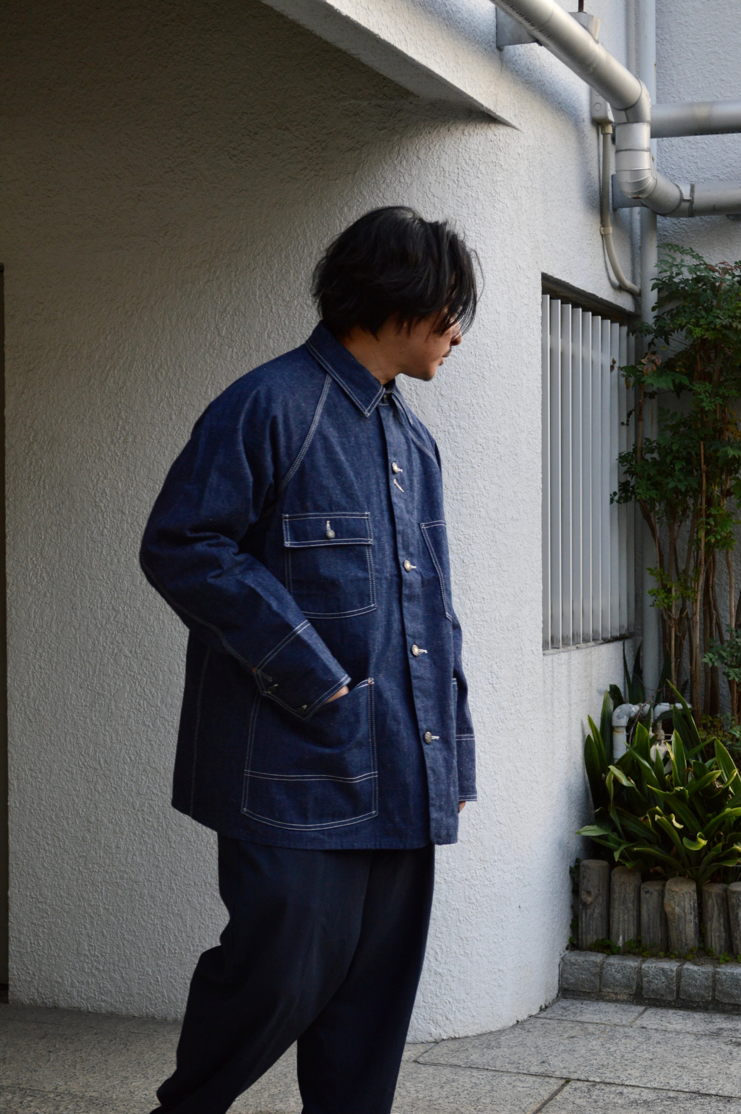 PAYDAY 30s大戦復刻 SPECIAL PRODUCTS CHINSTRAP COVERALLS Made in