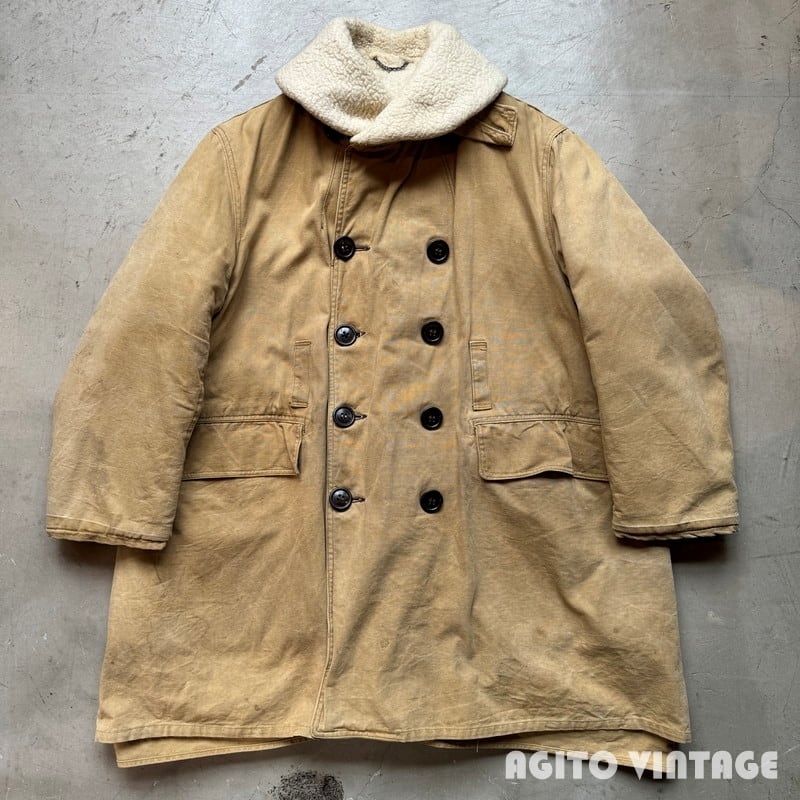40's U.S.NAVY TYPE N-1 デッキジャケット ジャンク カスタム 40's U.S.NAVY TYPE N-1 デッキジャケット ジャンク カスタム