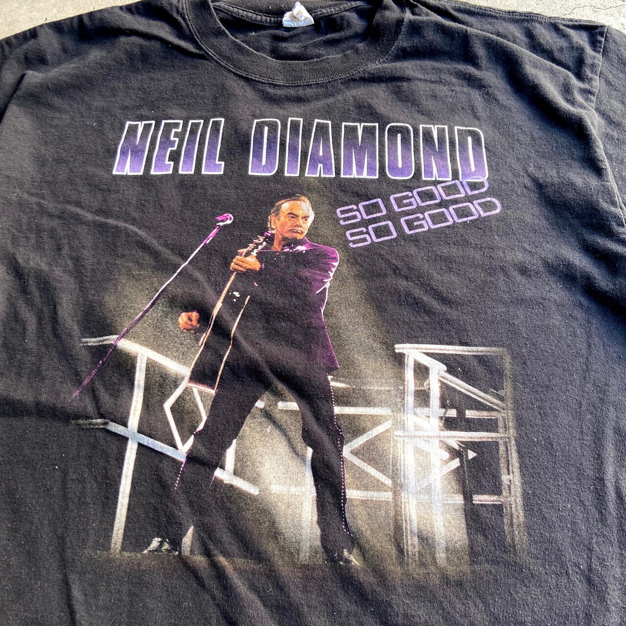 ビッグサイズ NEIL DIAMOND ニール・ダイアモンド アーティストTシャツ 