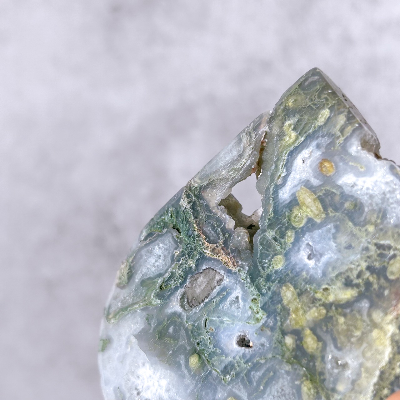 モスアゲート ハート03 ✳︎ Moss Agate ✳︎ 天然石