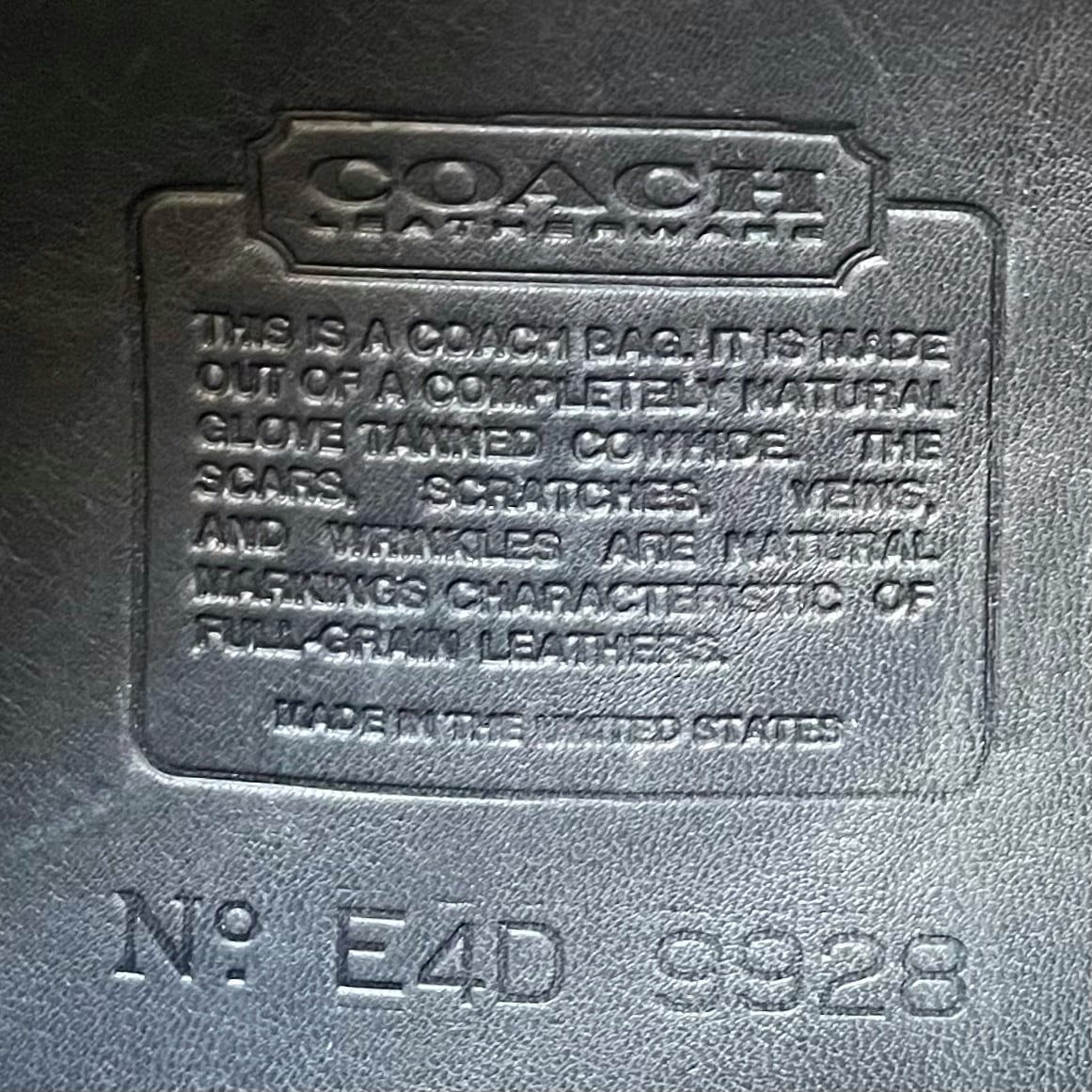 VERY RARE VINTAGE COACH (OLD COACH オールドコーチ) CHADWICK