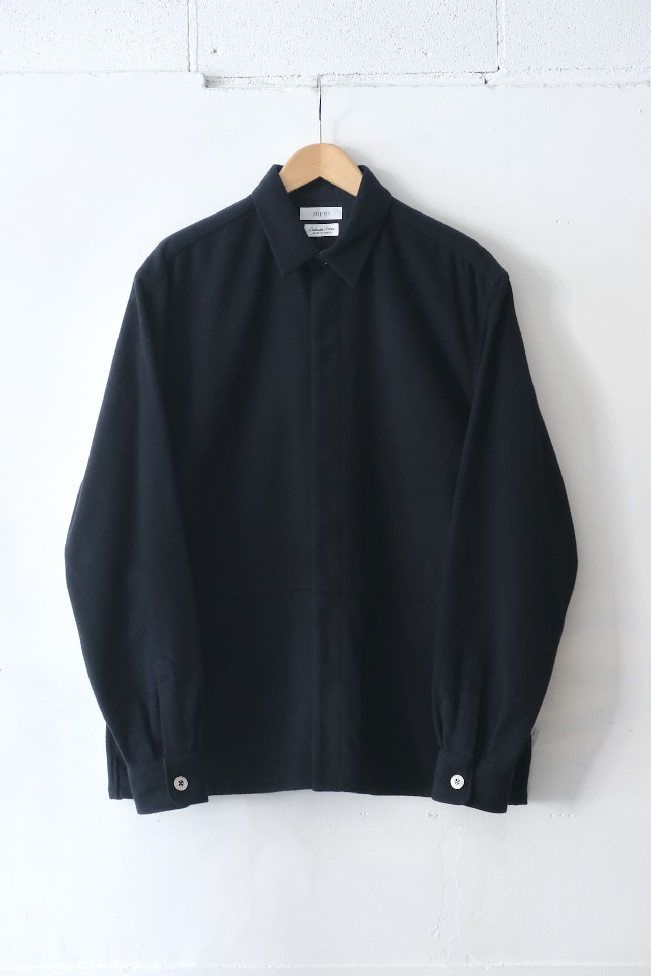 FUJITO Uncle Shirt Dark Navy,Charcoal