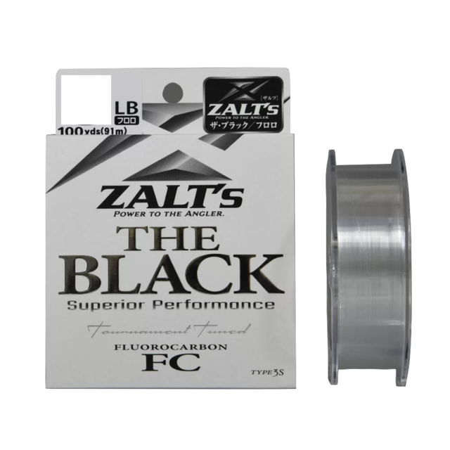 ZALT's THE BLACK   80yds フロロカーボン 25LB