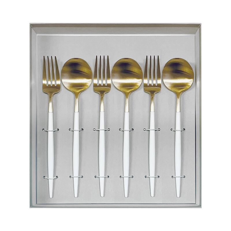 Cutipol GOA Goldカトラリーセット　6点 楽天市場】Cutipol GOA クチポール ゴア ホワイトマットゴールド