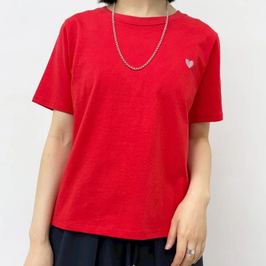 CYNICAL(シニカル)】ハート刺繍Tシャツ［612-95108］ | GENERALE