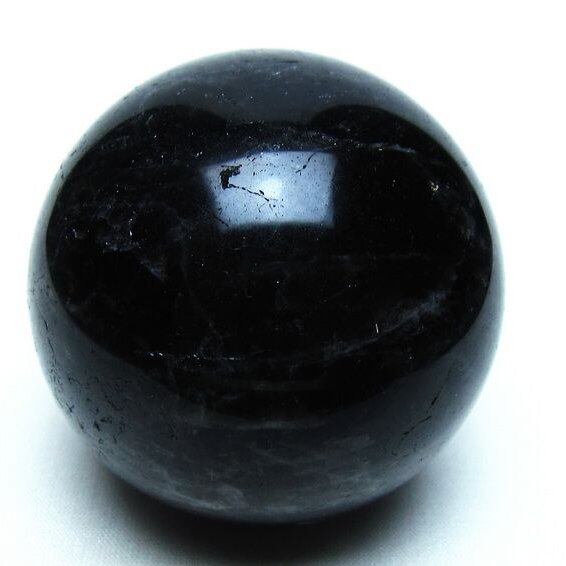 モリオン 黒水晶 丸玉 61mm 一点物 151-9515