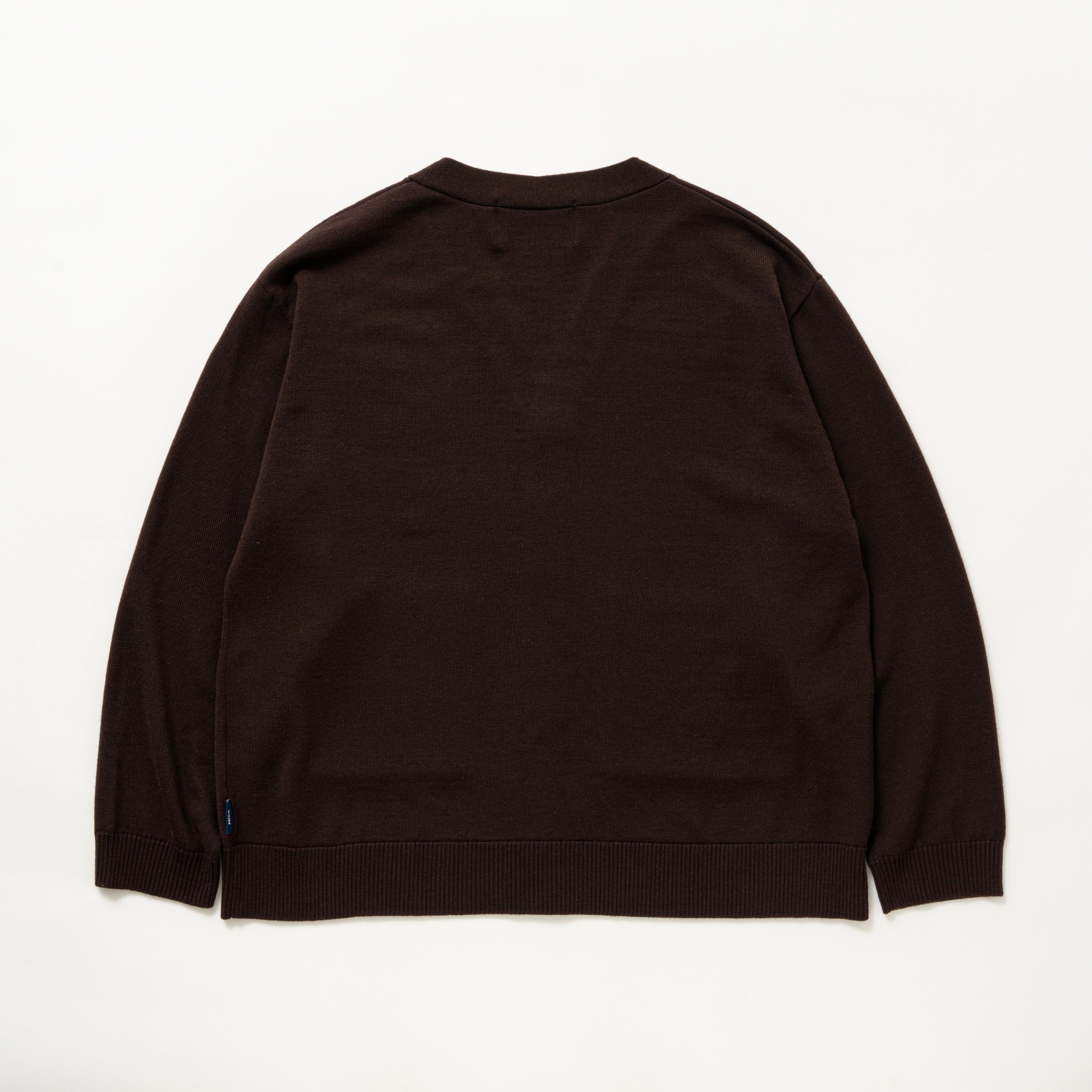 N!ce knit cardigan(BROWN) | N!ce shop N!ce knit cardigan(BROWN) | N!ce shop