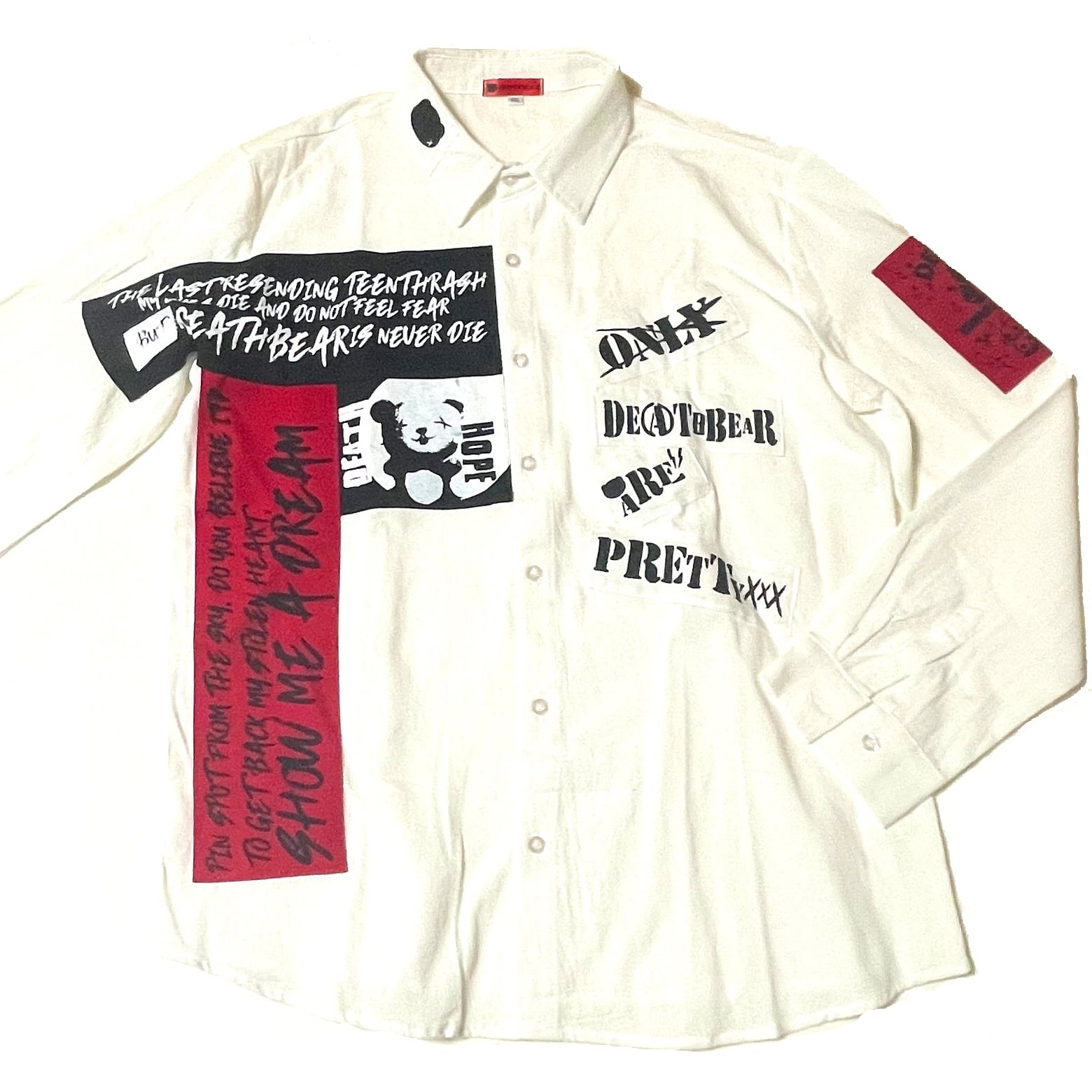 ANARCHY GAUZE SHIRTS】アナーキーPUNKガーゼシャツ | DEATHBEAR LIVE