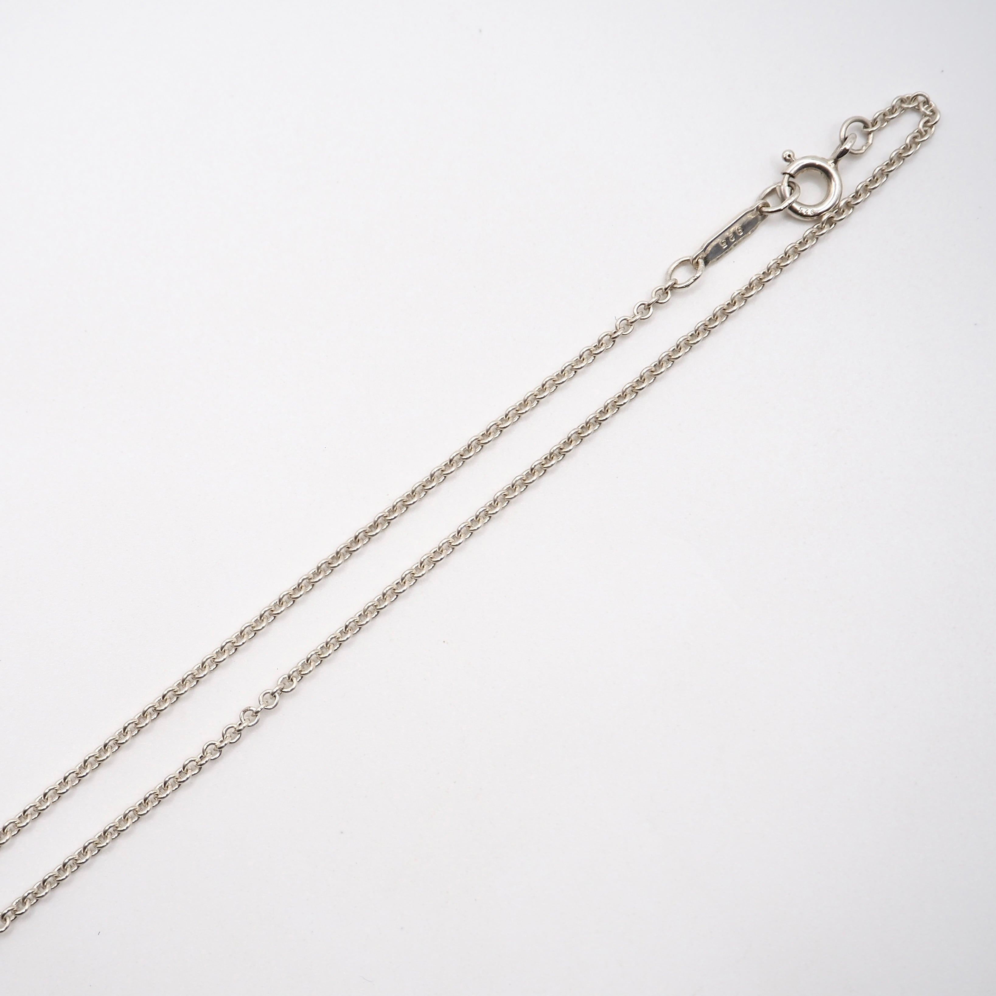Tiffany&Co. シグネチャークロス コンビ ネックレス シルバー925 K18