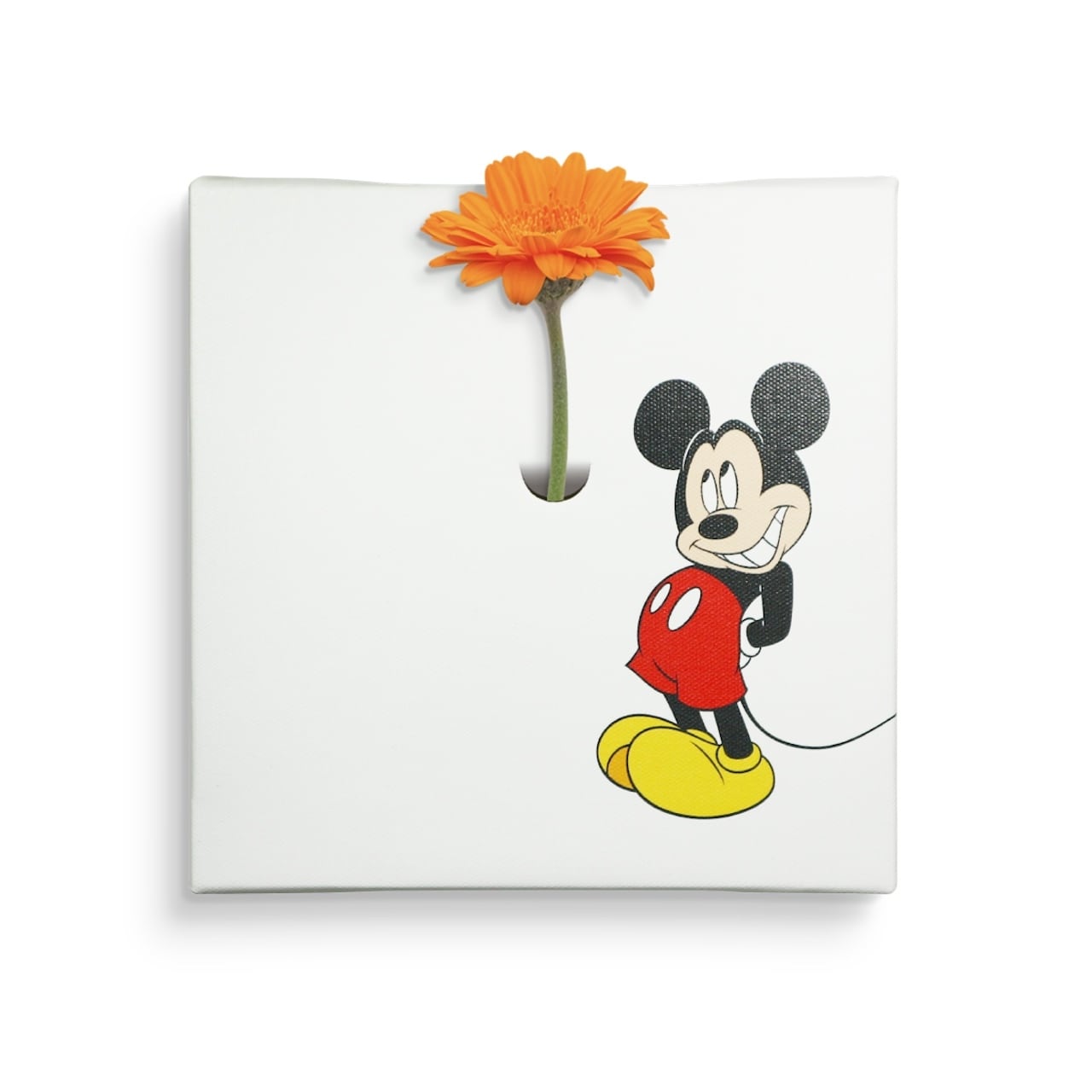 ディズニー アートパネル ミッキー ミッキーマウス 一輪挿し IKE-DSNY