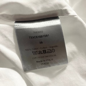 DIOR HOMME by Kris Van Assche “Bee” white shirt