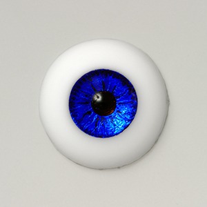 Silicone eye - 13mm Metallic Cobalt