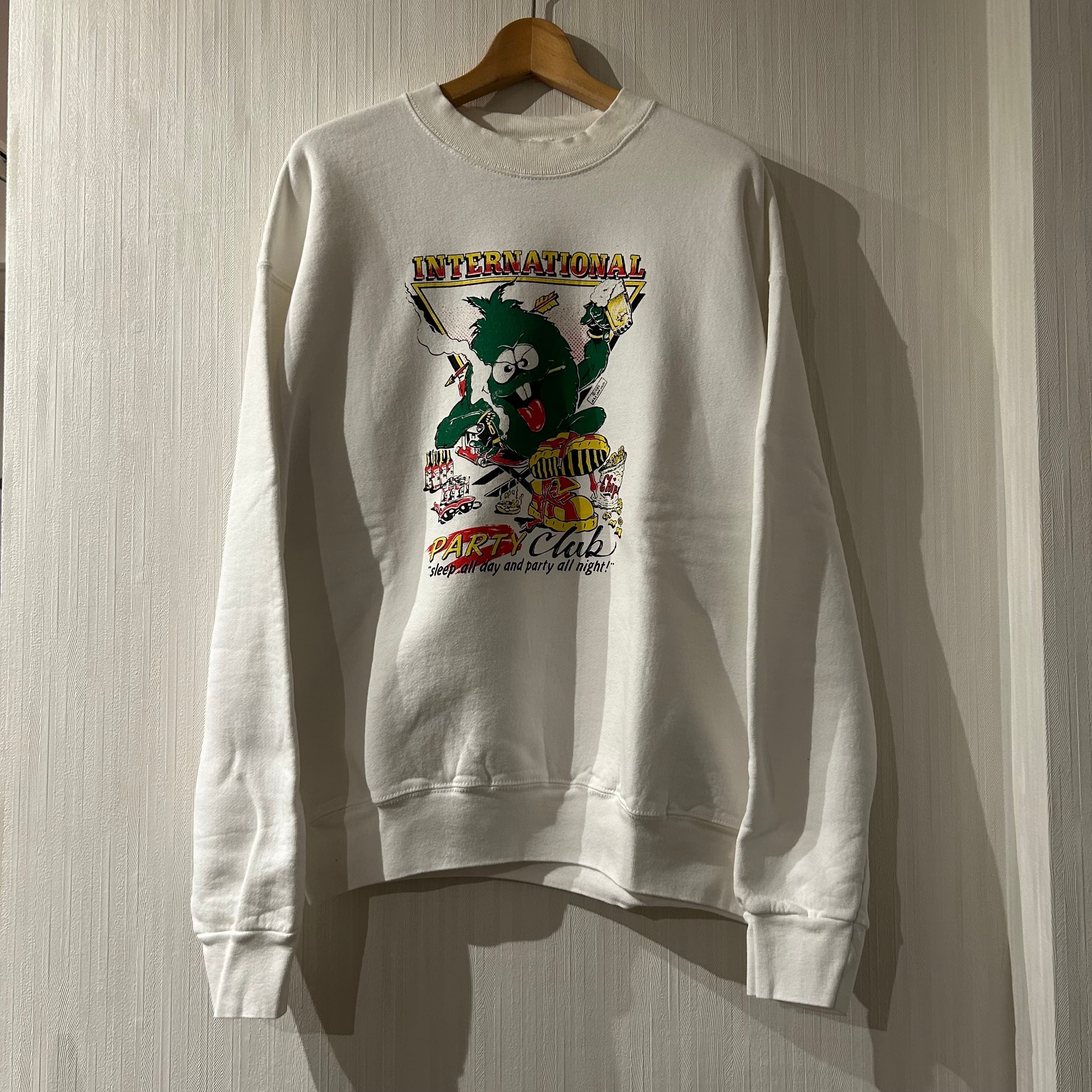 Dead Stock!! 1990s Camacho Monster Sweat "Miss Print"