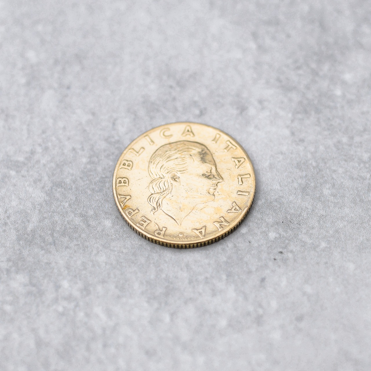 イタリア 200リラ コインリング｜ITALY 200LIRE COINRING