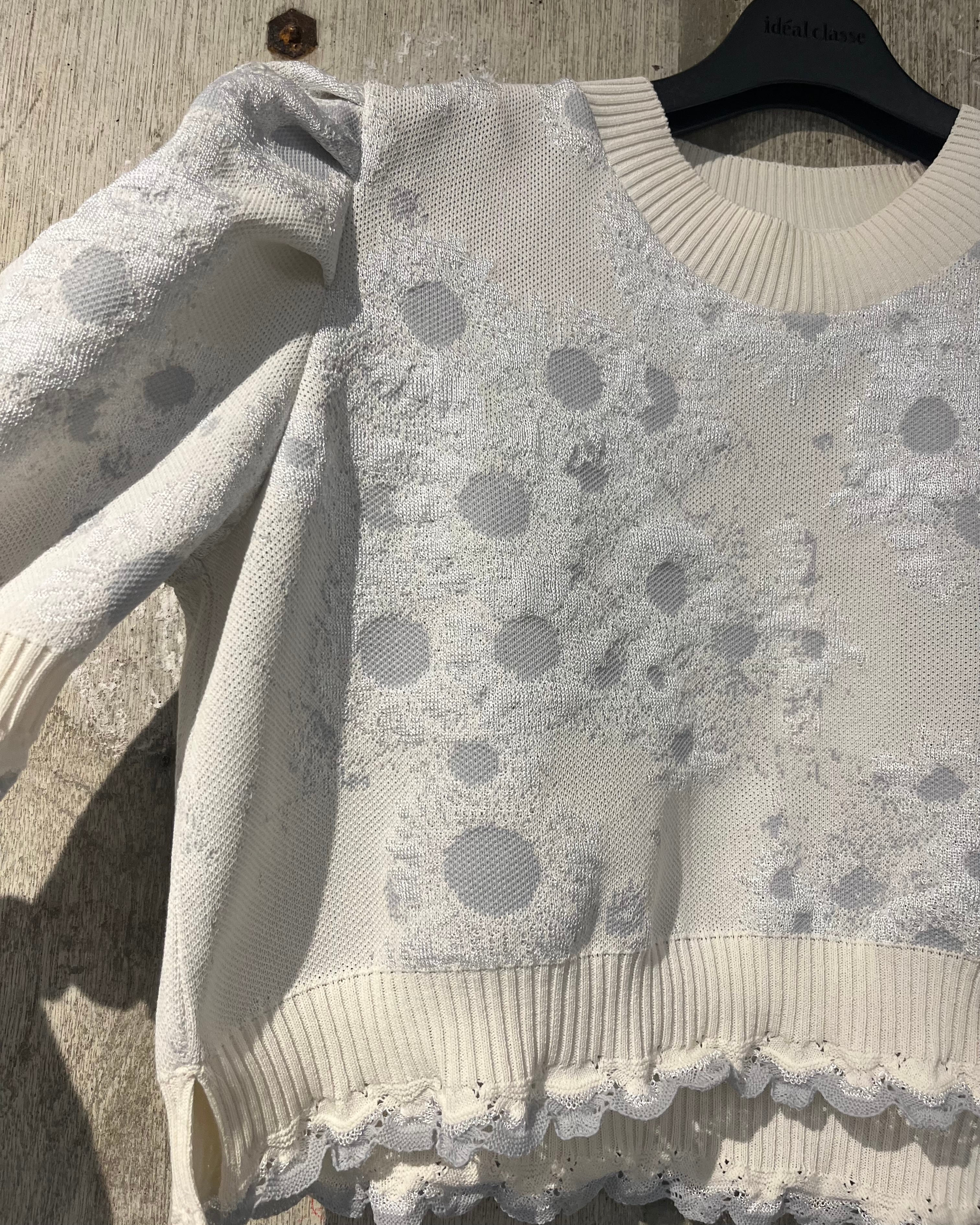 未使用品◼︎ODAKHA / short margaret knit ODAKHA】short margaret knit | idealclasse