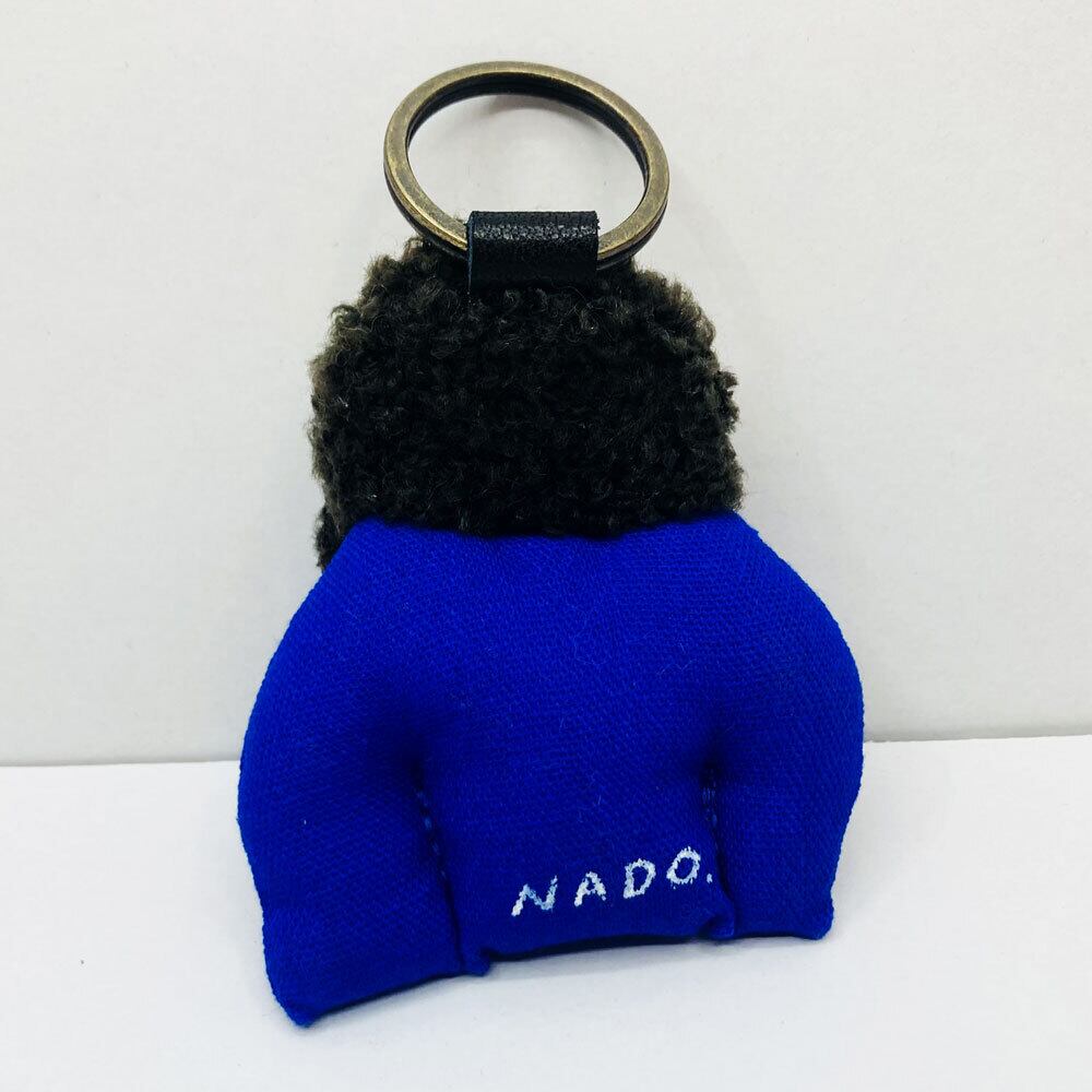 おじさんキーホルダー（青レスラー） / キーホルダー / NADO.