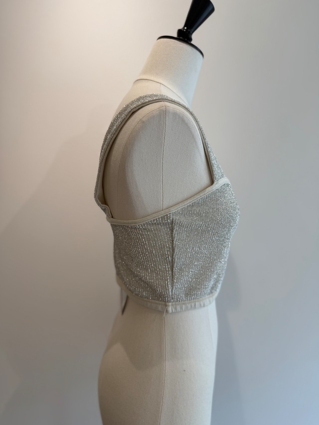 jonnlynx/JL-226-CT1109 lame cami silver