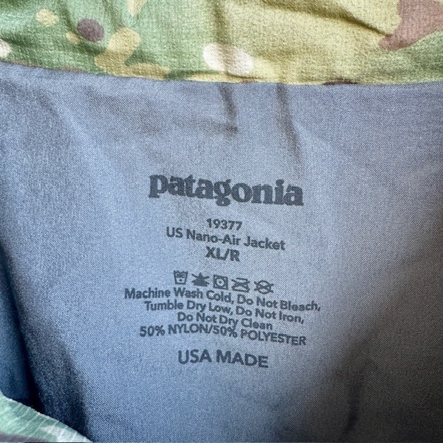 パタゴニア ナノエアジャケット ロストアロー MARS PCU Patagonia US Nano-Air Jacket Lost Arrow XL 画像6