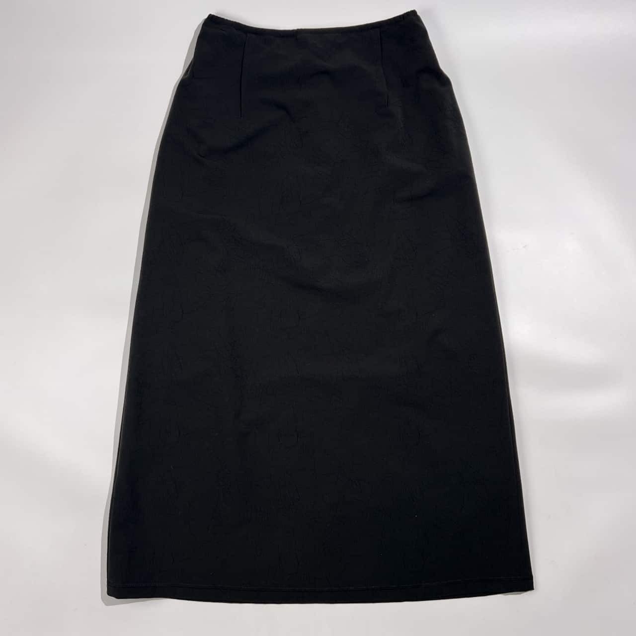 上下 t.b セットアップ 総柄 ブラウス スカート 40/ブラック レディース センソユニコ