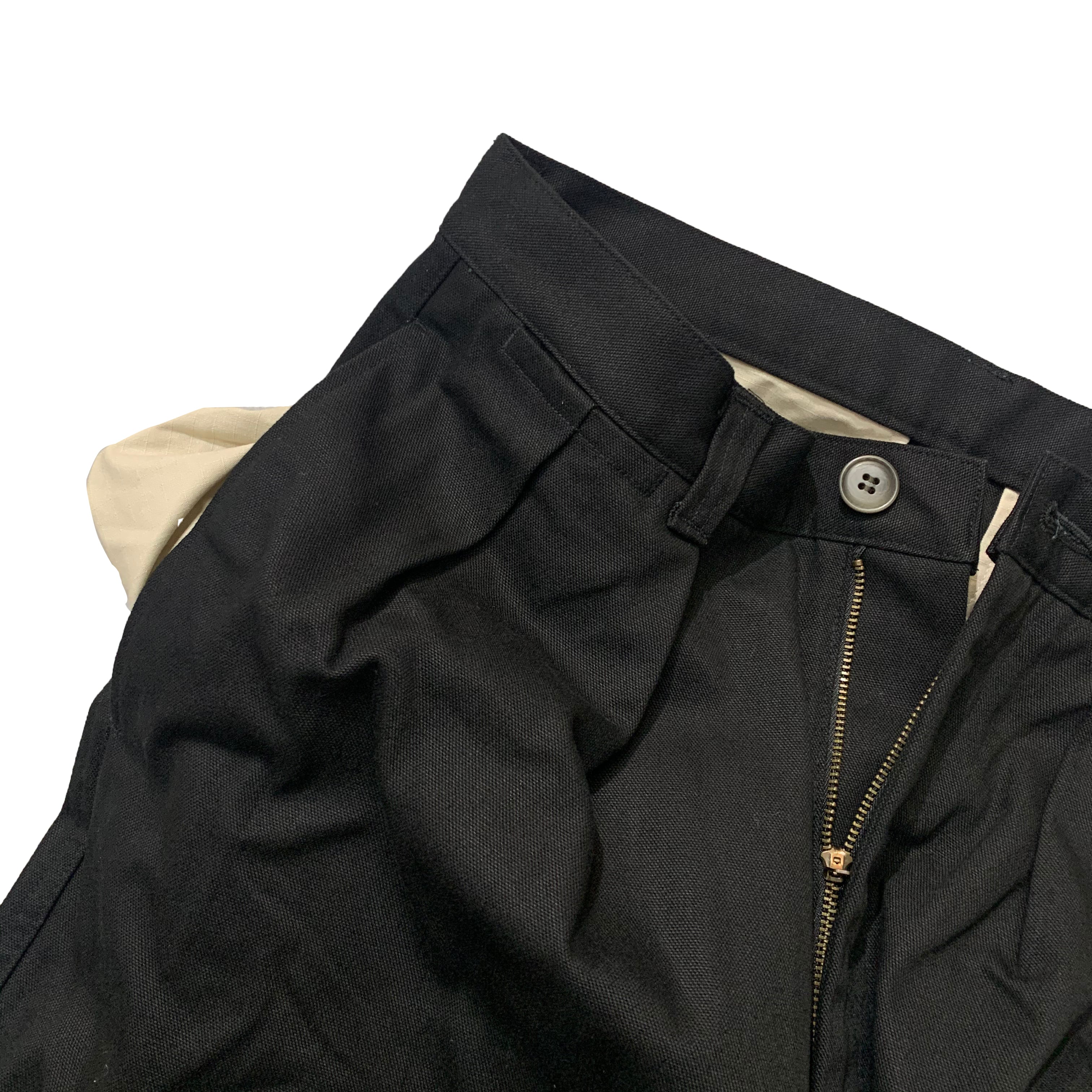 NOROLL / THICKWALK DUCK PANTS -BLACK- | THE NEWAGE CLUB