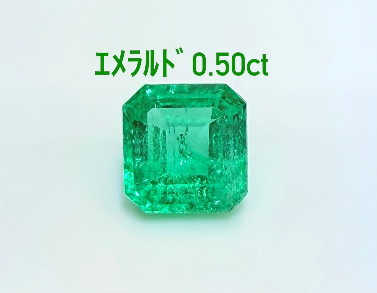 激レア！ エメラルド原石 0.34ct 六角柱 ルース（LA-7175） | LAGOON