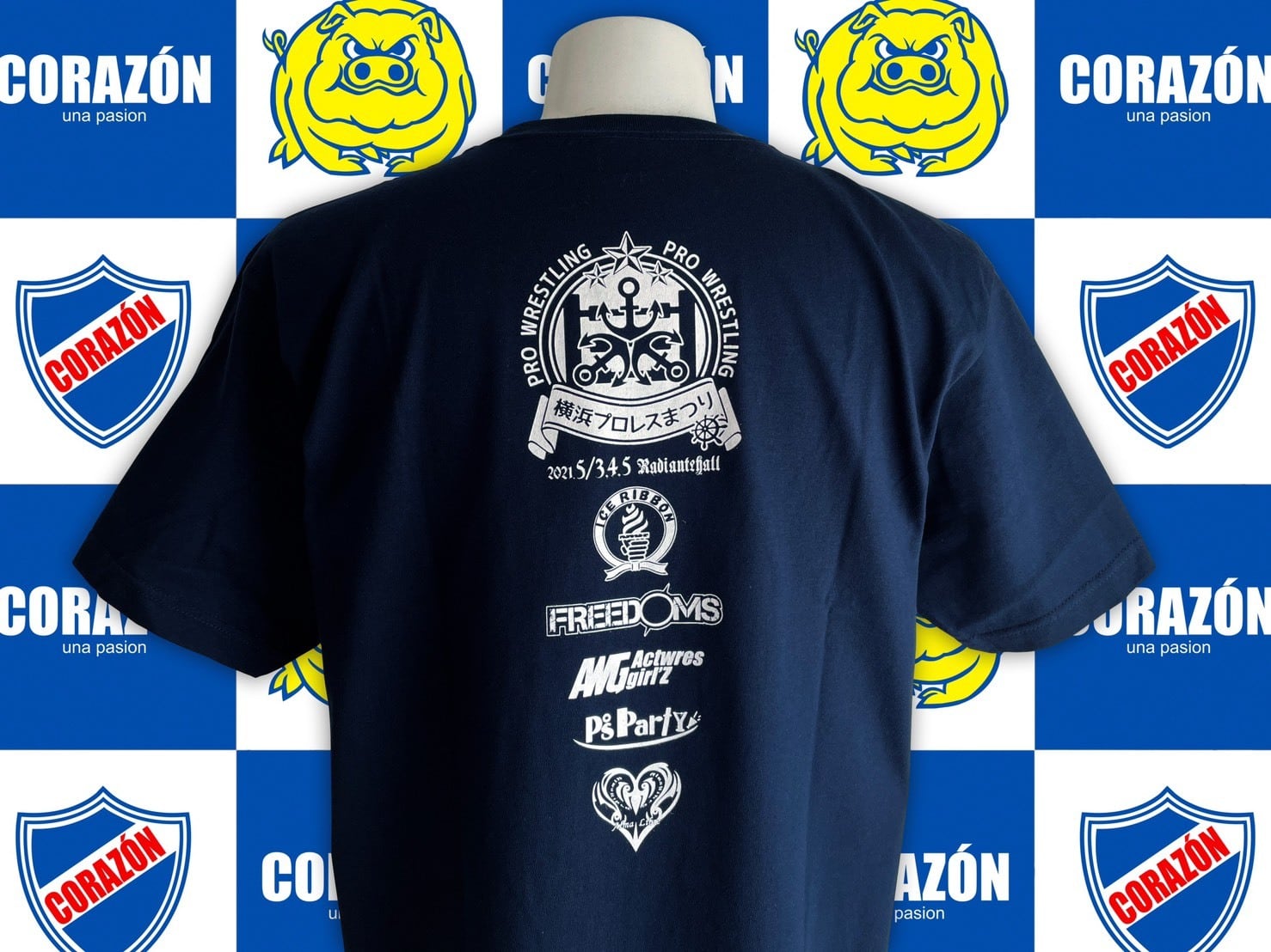dWo de Yokohama Tシャツ | コラソンプロレス