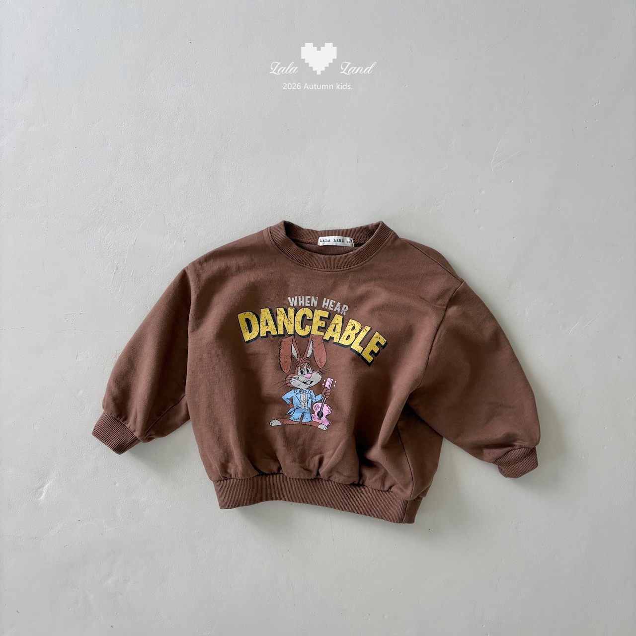 韓国子供服 / LALALAND / 26Autumn / ラビット スウェット / 秋服 / キッズ *XS~XL*