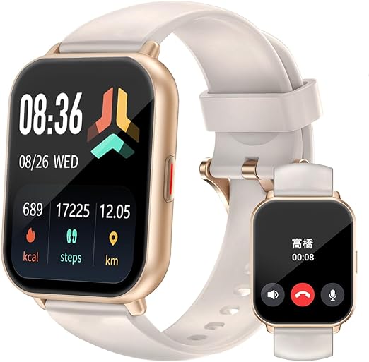 スマートウォッチ iPhone/Android対応 Bluetooth 通話機能付き スマートウォッチ iPhone/Android対応 Bluetooth 通話機能付き