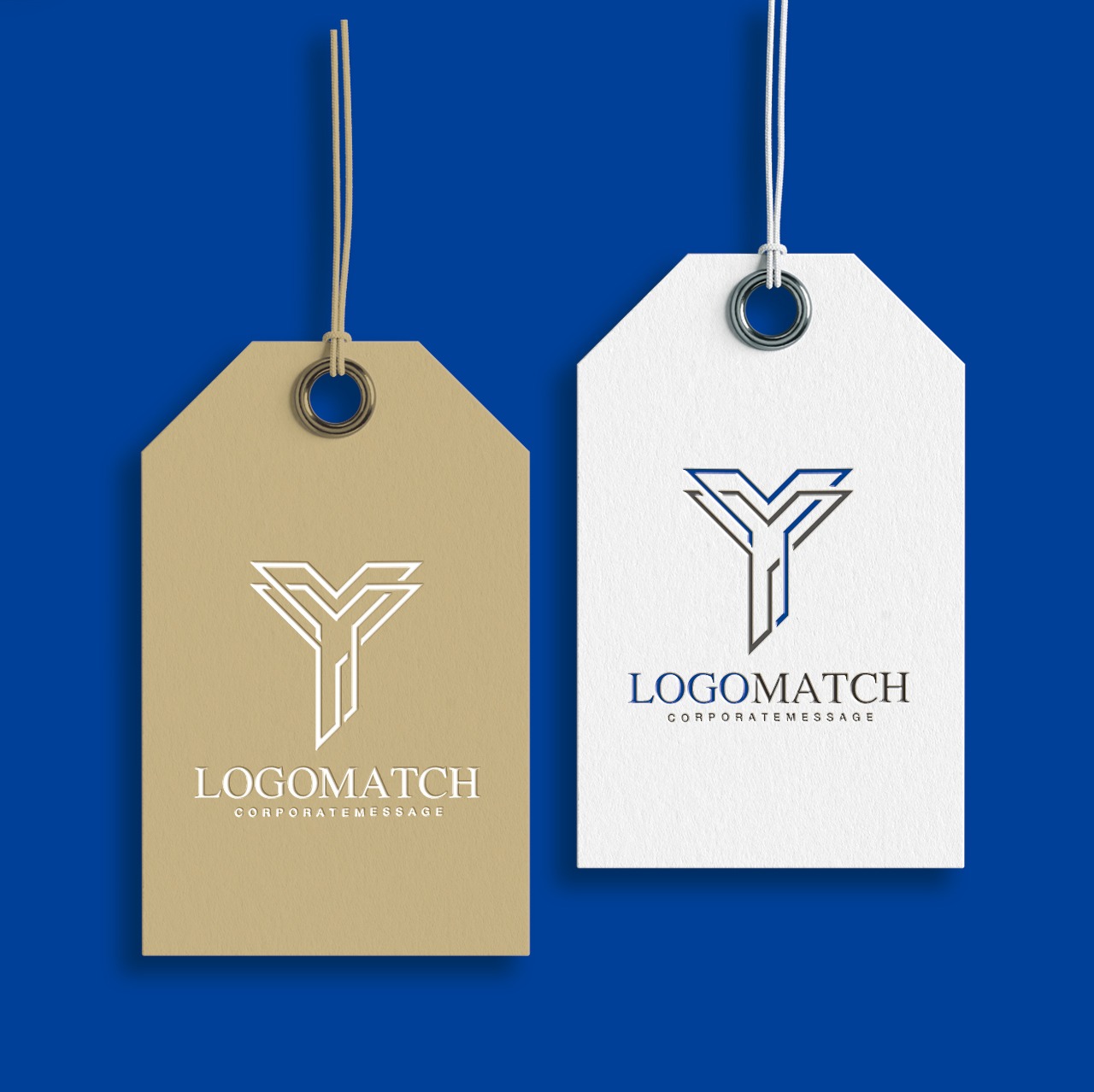 先進的なシャープなYのロゴ